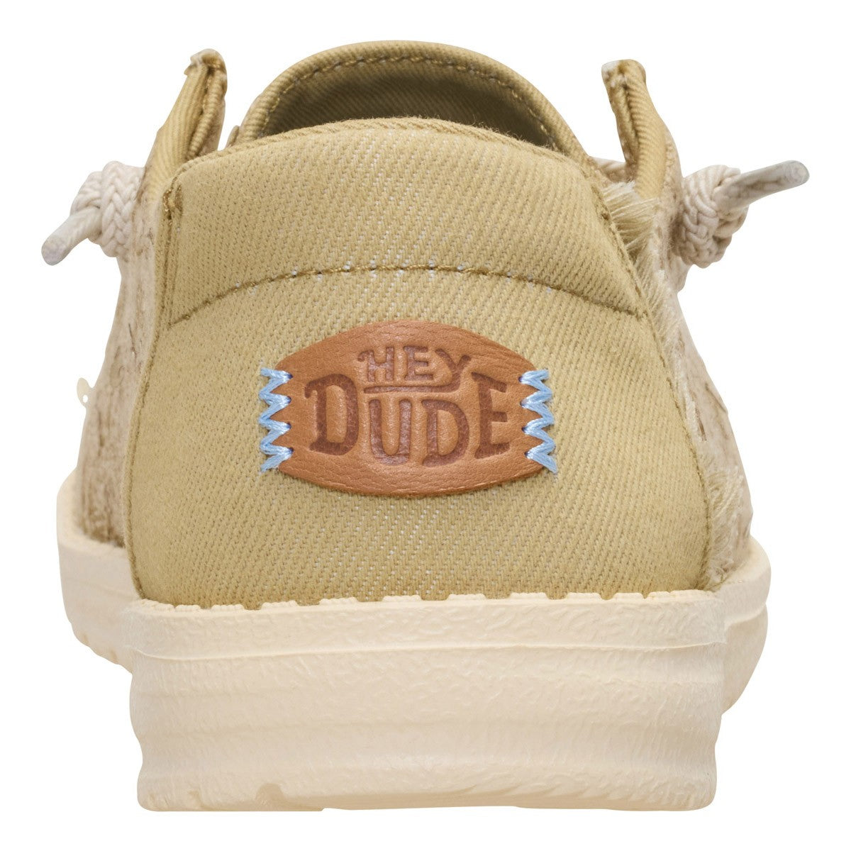 HEY DUDE WENDY SEQUIN LACE OLIVE GREY