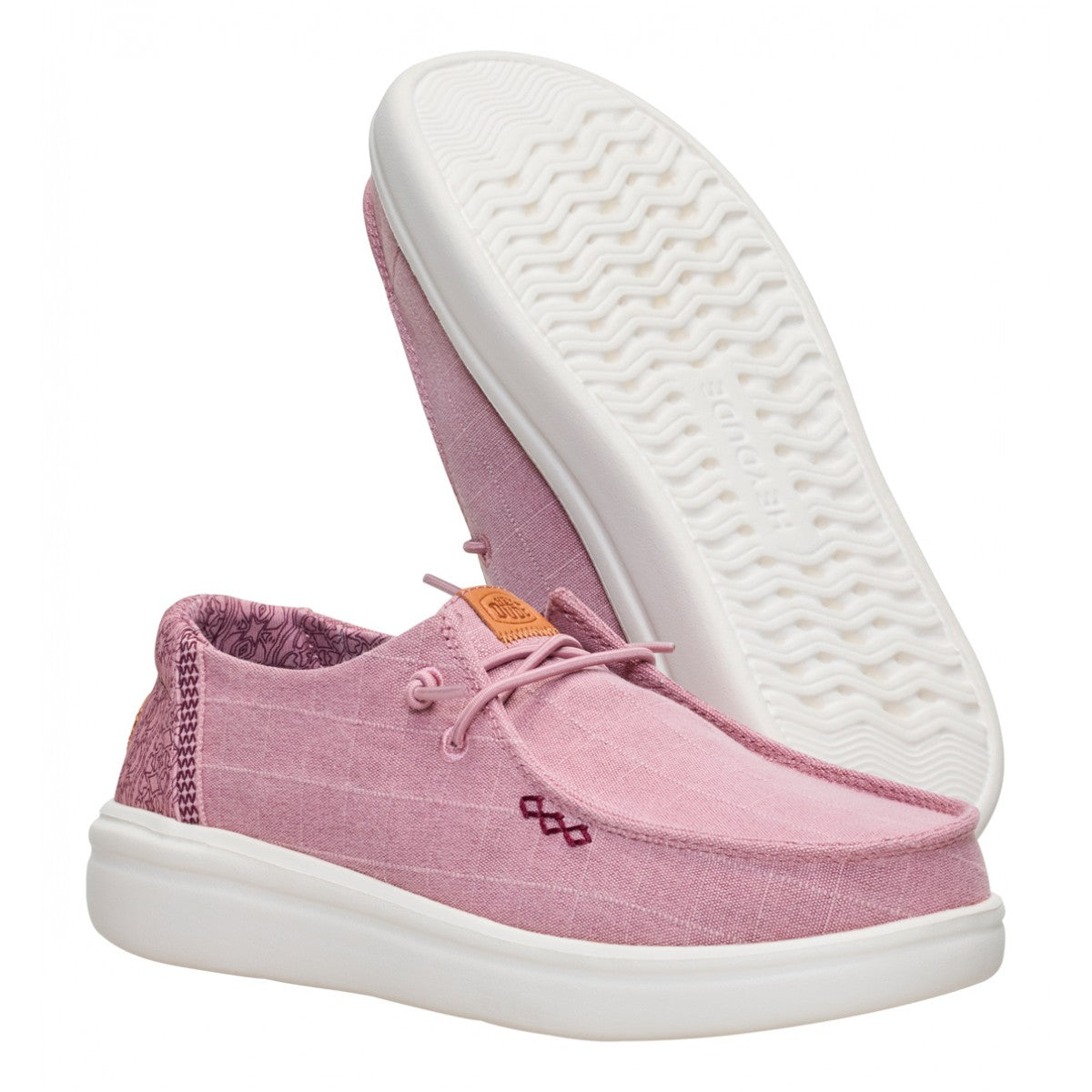 HEY DUDE WENDY RISE CHAMBRAY ROSE PURPLE