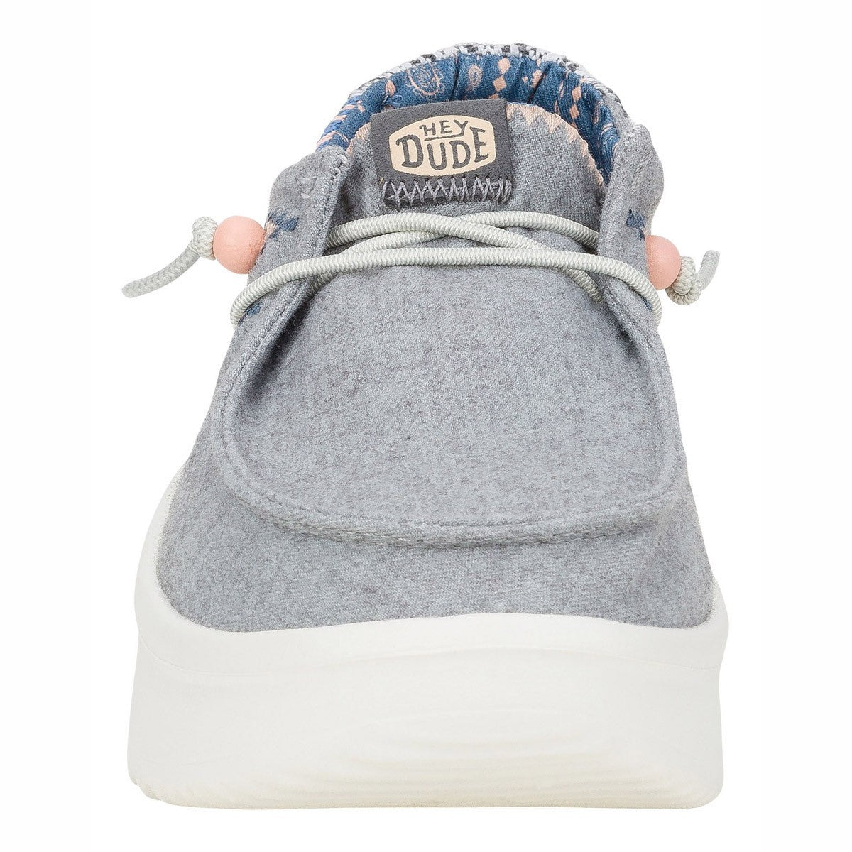 HEY DUDE WENDY PEAK CHAMBRAY GREY
