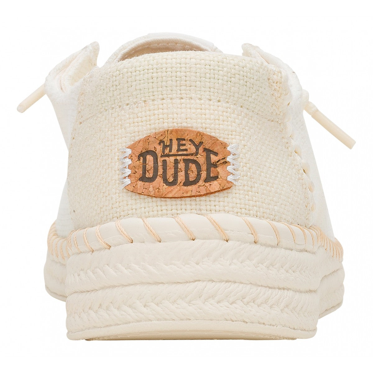 HEY DUDE WENDY ESPADRILLE WOVEN WHITE