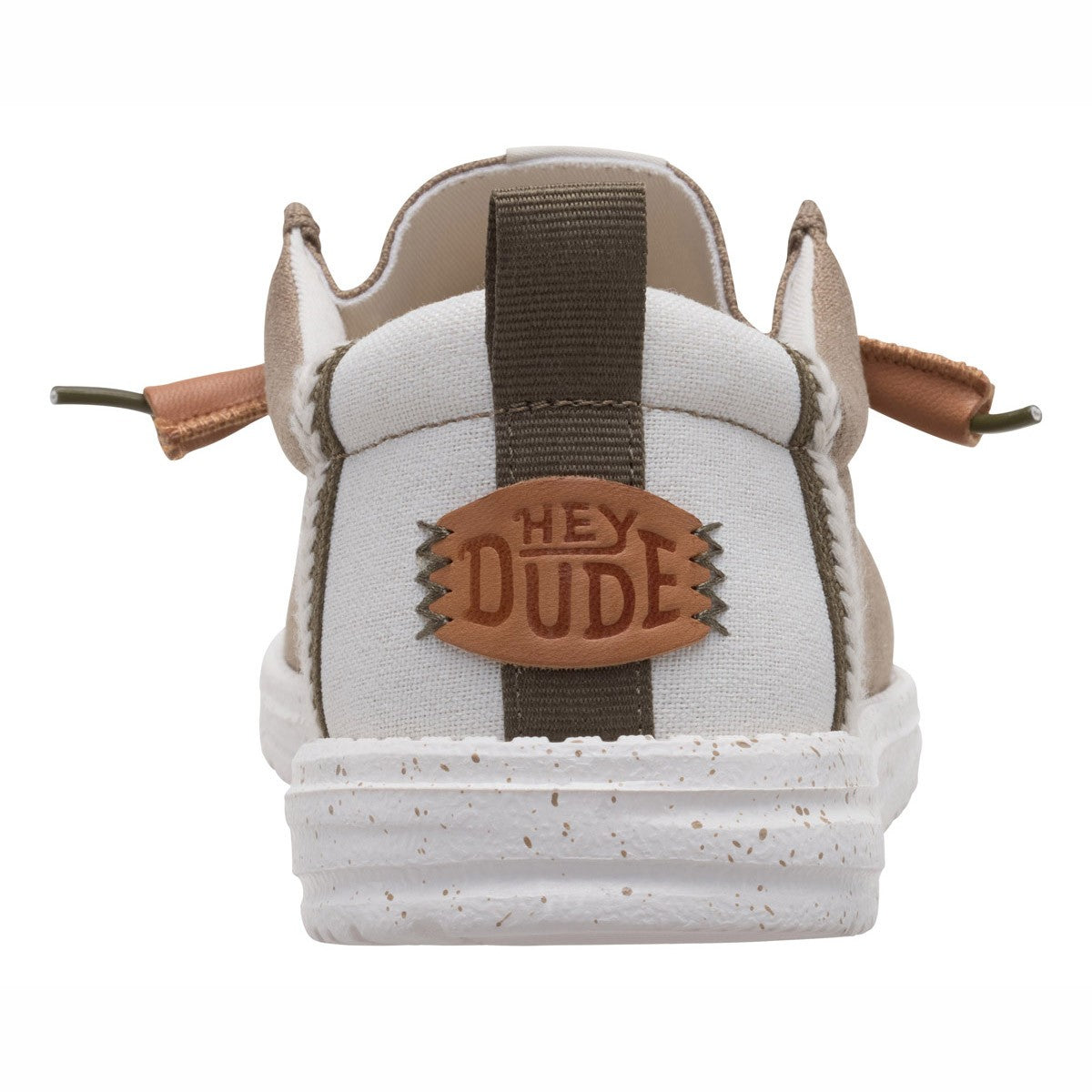HEY DUDE WALLY SUMMER LINEN TIMBER SILVER