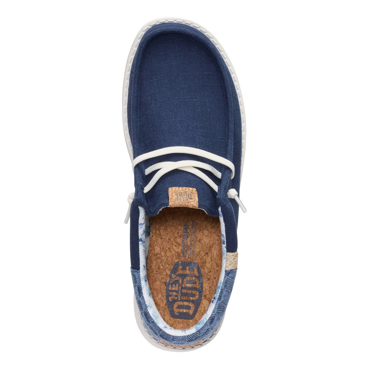 HEY DUDE WALLY FUNK SUMMER STITCH NAVY BLAZER