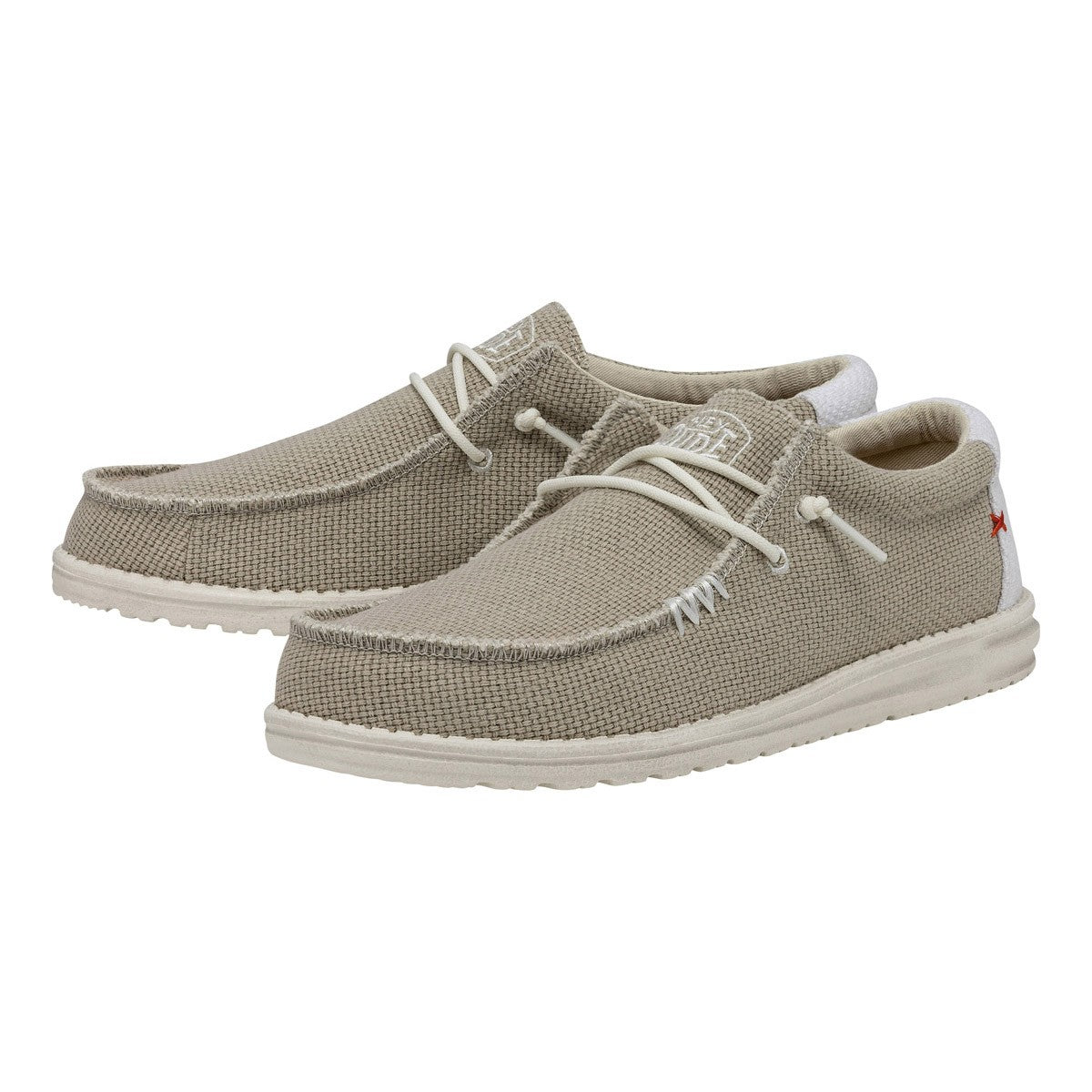 HEY DUDE WALLY BRAIDED OFF WHITE