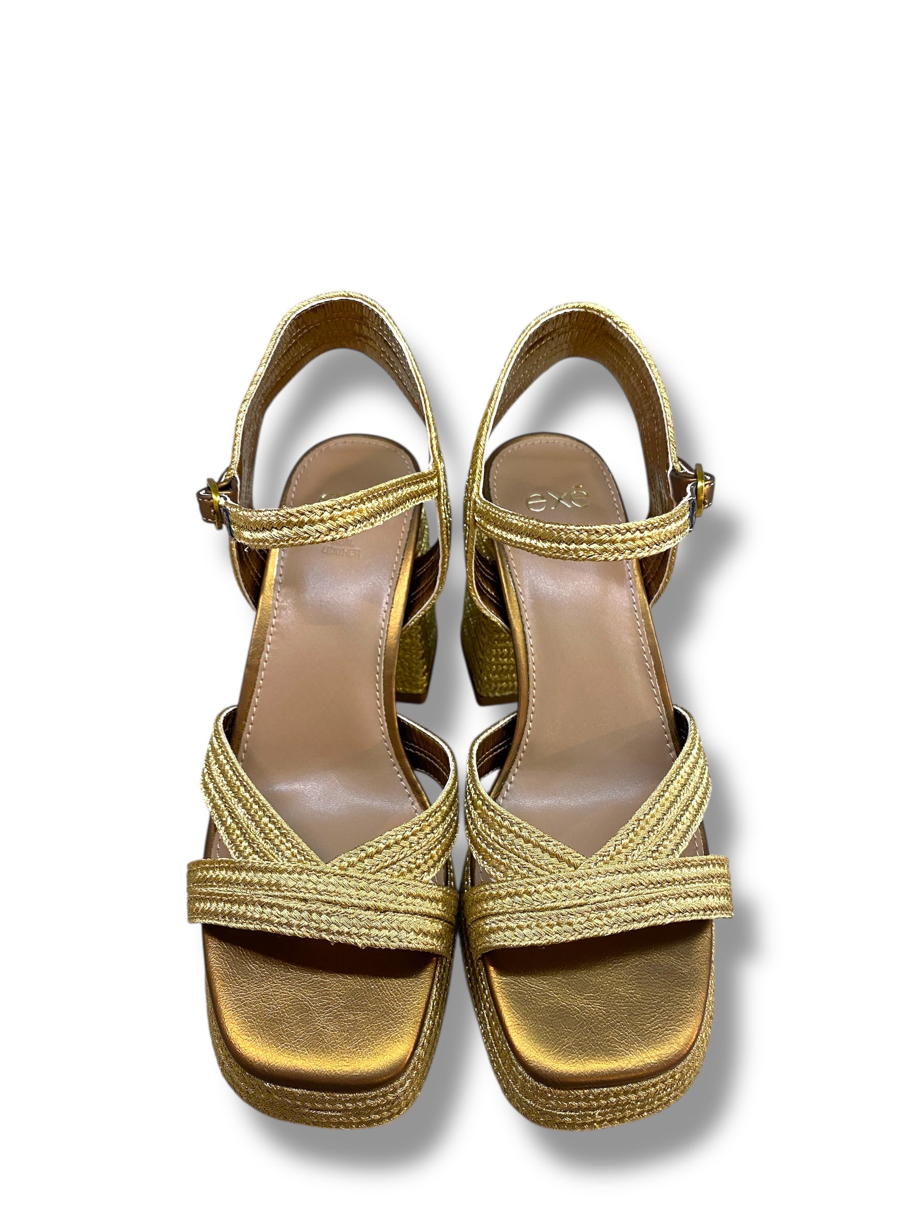 EXÉ SANDALO TACCO ALTO BRONZO