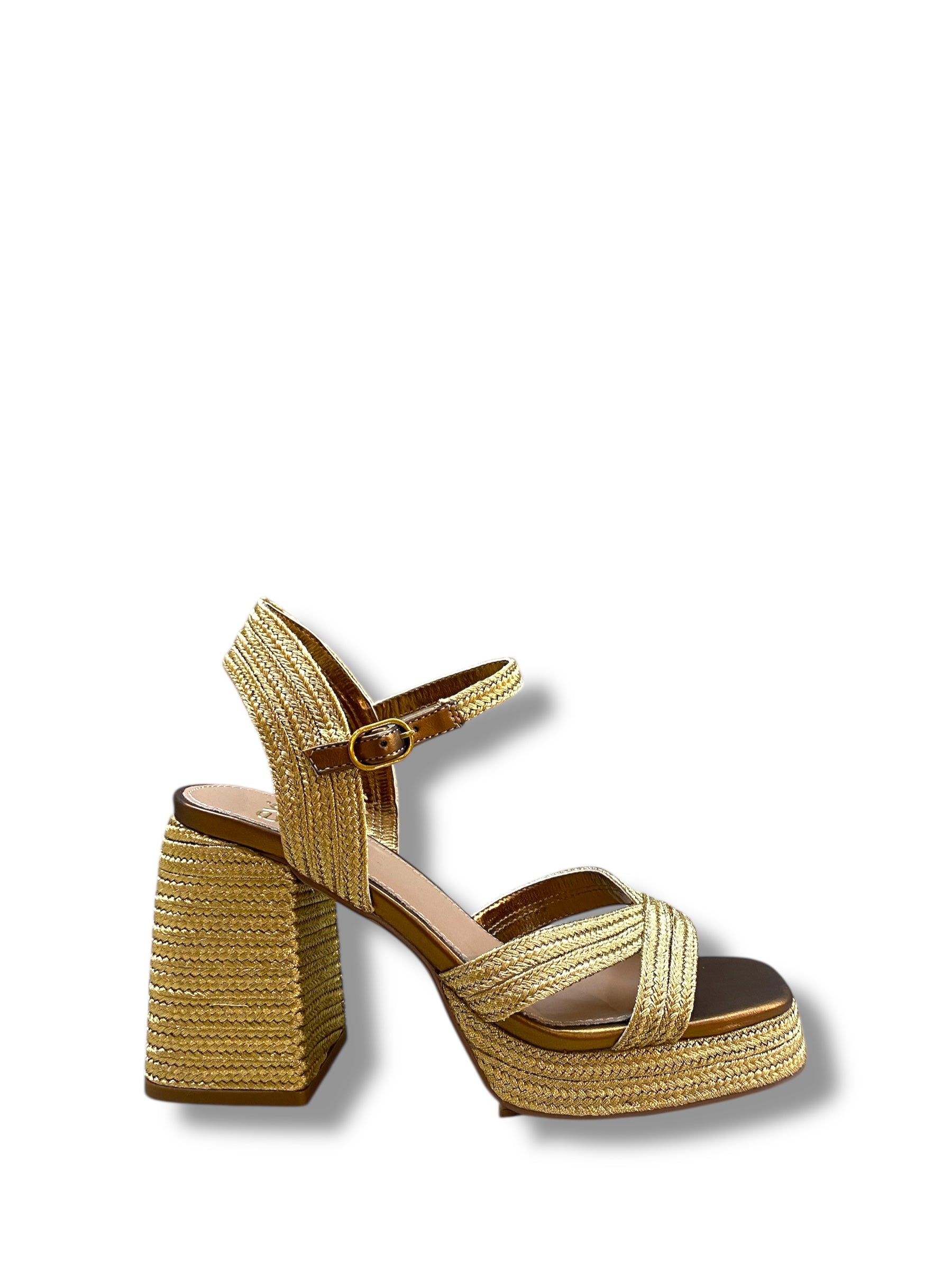 EXÉ SANDALO TACCO ALTO BRONZO