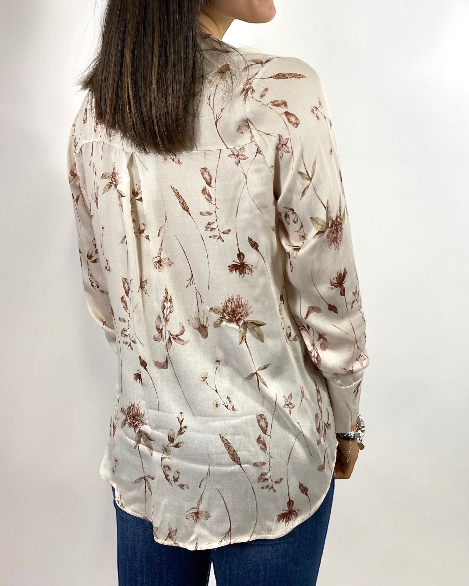 SUSY MIX CAMICIA LATTE FANTASIA FLOREALE