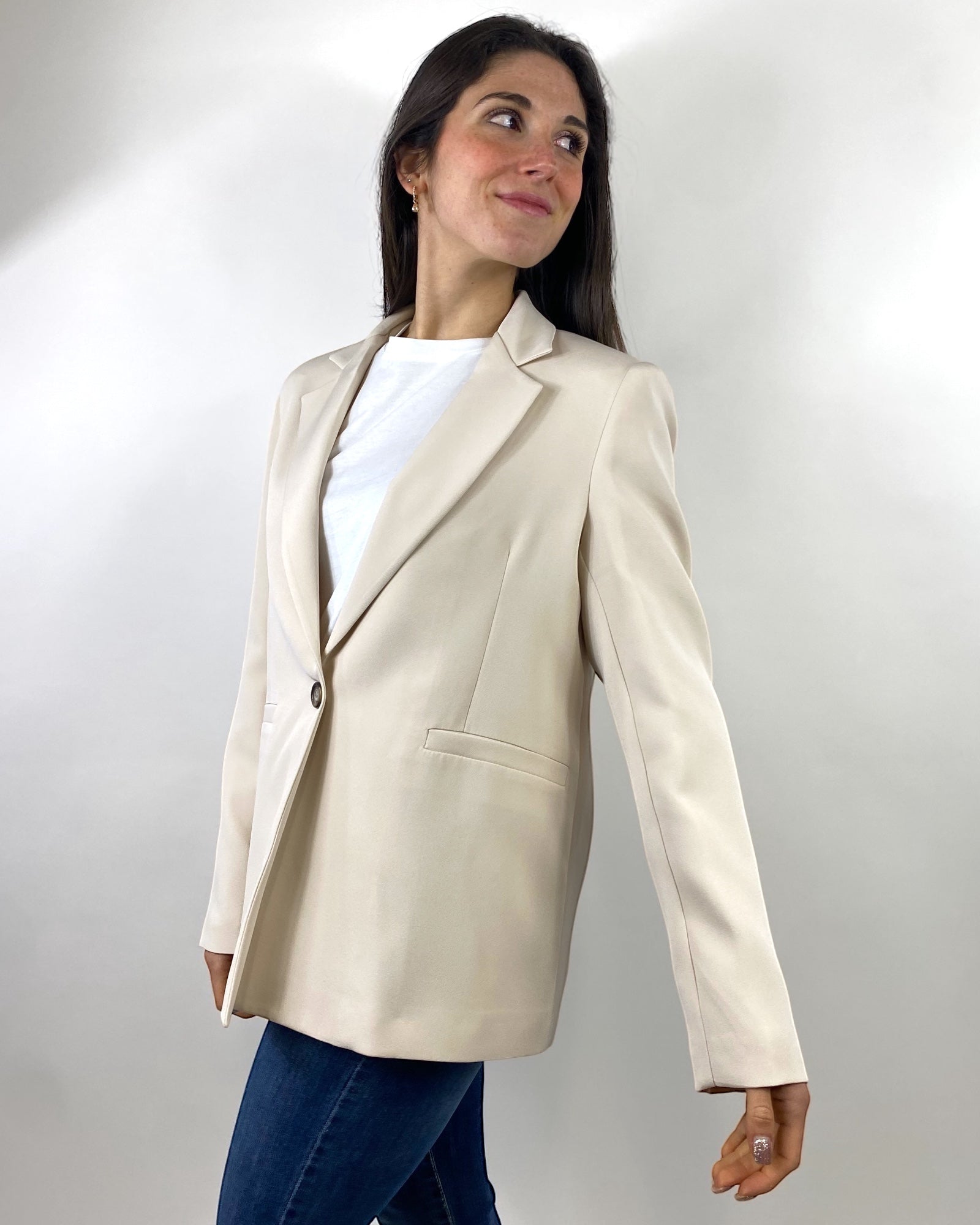 SUSY MIX BLAZER BURRO