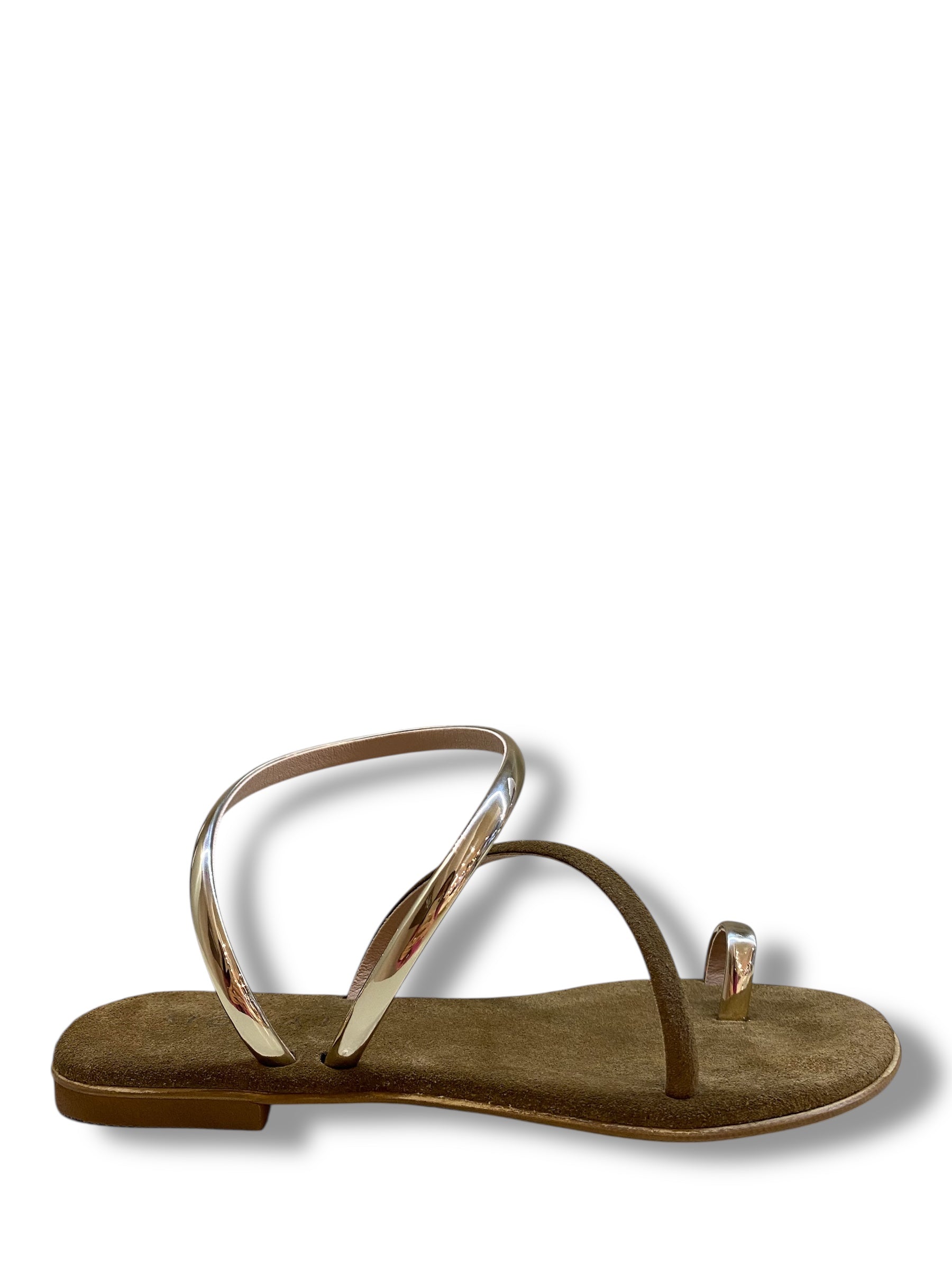 MOSAIC SANDALO INFRAPOLLICE SUEDE CUOIO