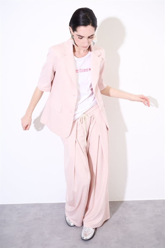 KIKISIX PANTALONE COULISSE ROSA