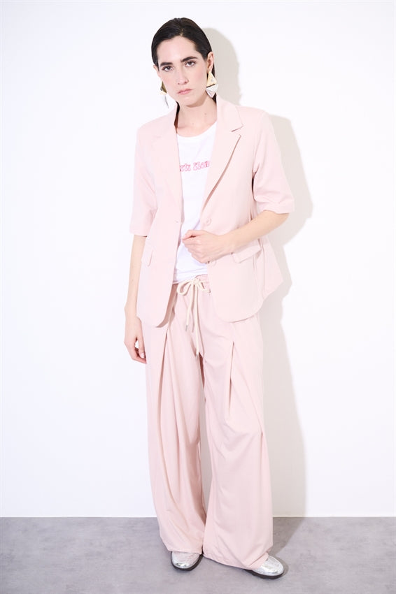 KIKISIX PANTALONE COULISSE ROSA