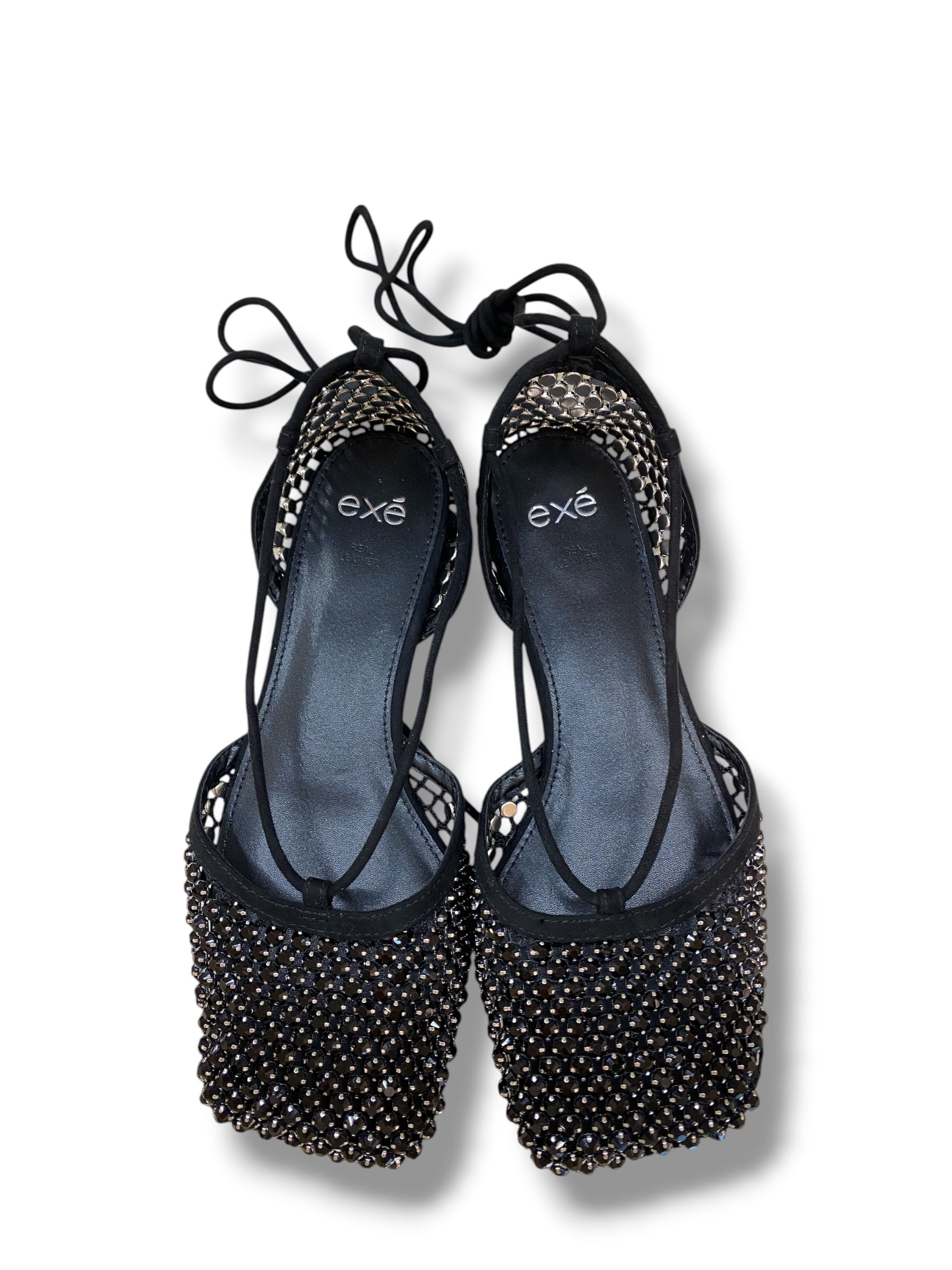 EXÉ BALLERINA SCHIAVA STRASS NERA