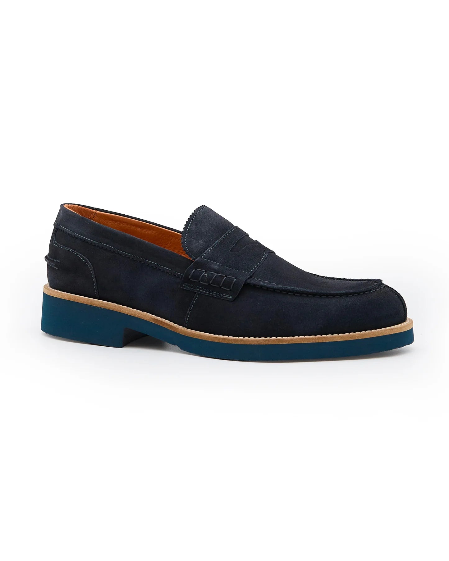EXTON COLLEGE SUEDE BLU