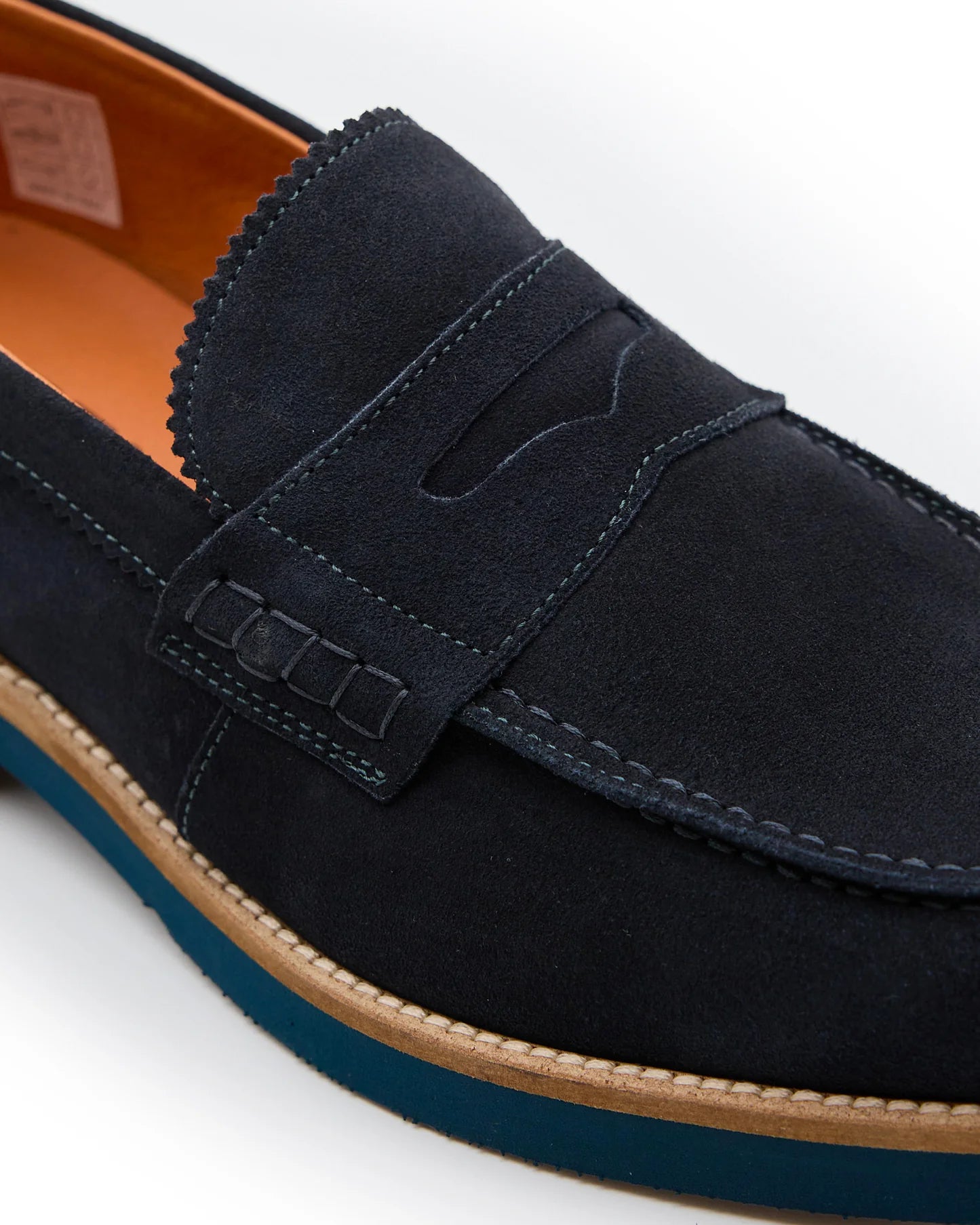 EXTON COLLEGE SUEDE BLU