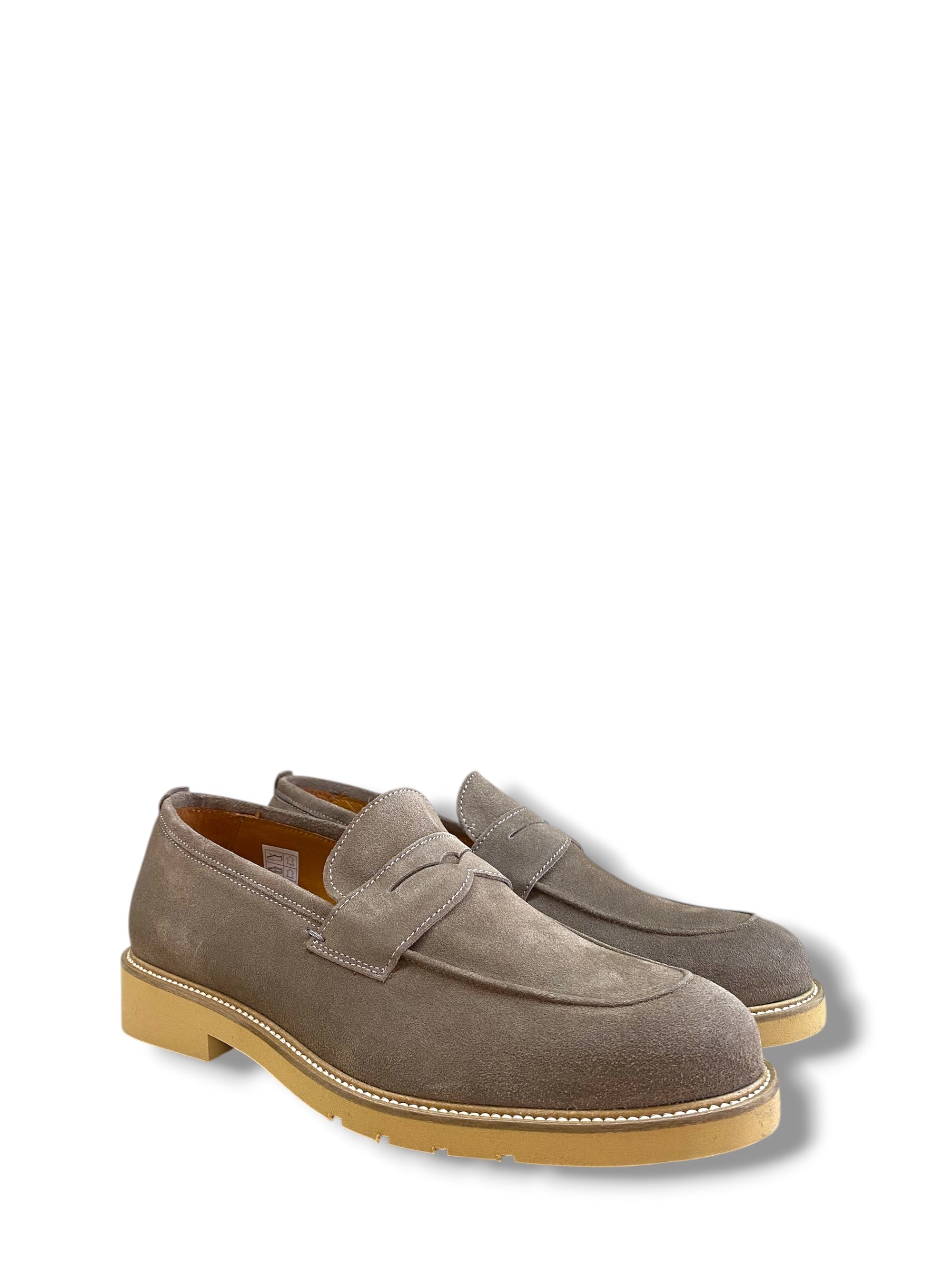 EXTON COLLEGE SUEDE TAUPE