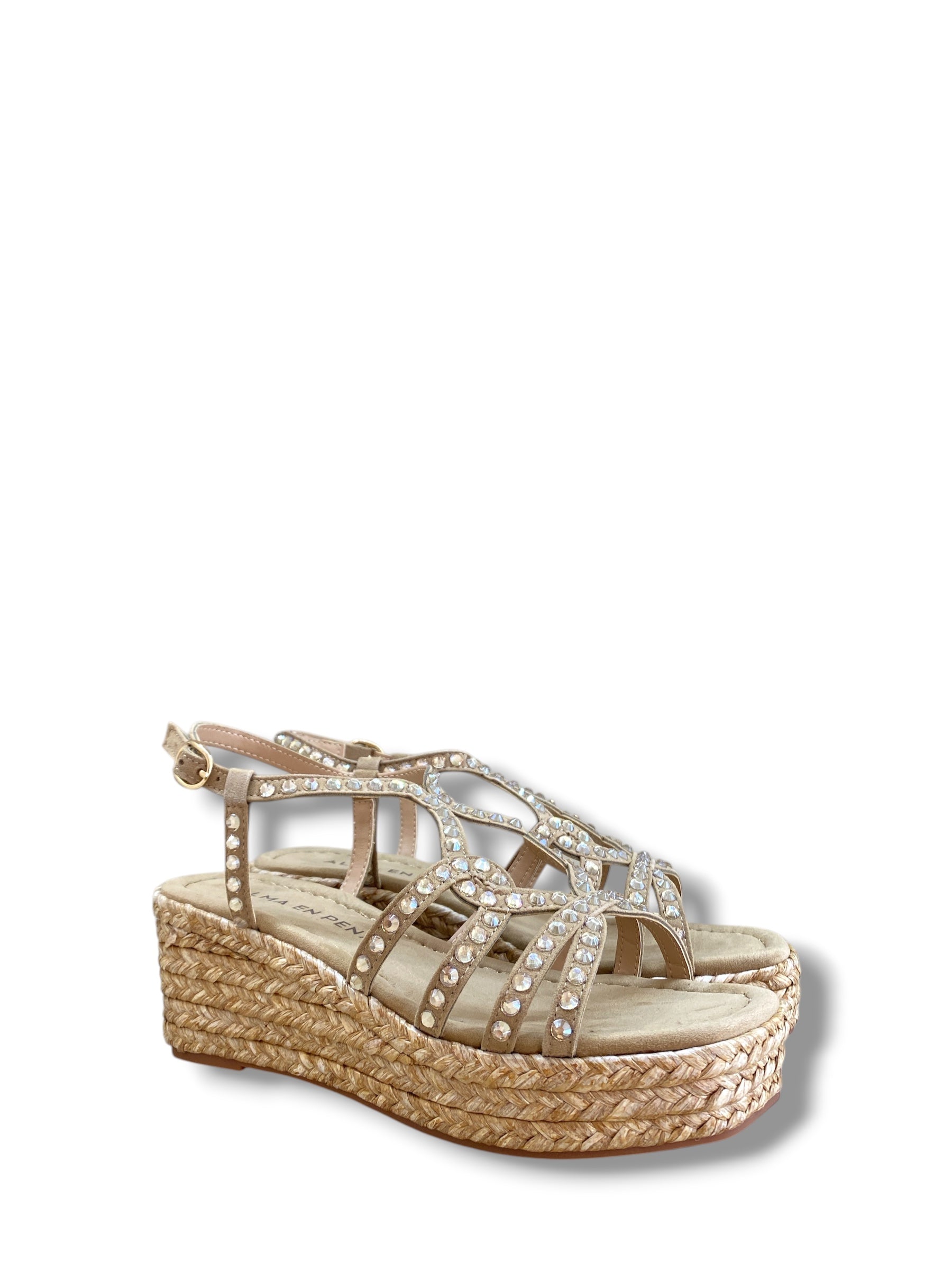 ALMA EN PENA SANDALO ZEPPA CON STRASS