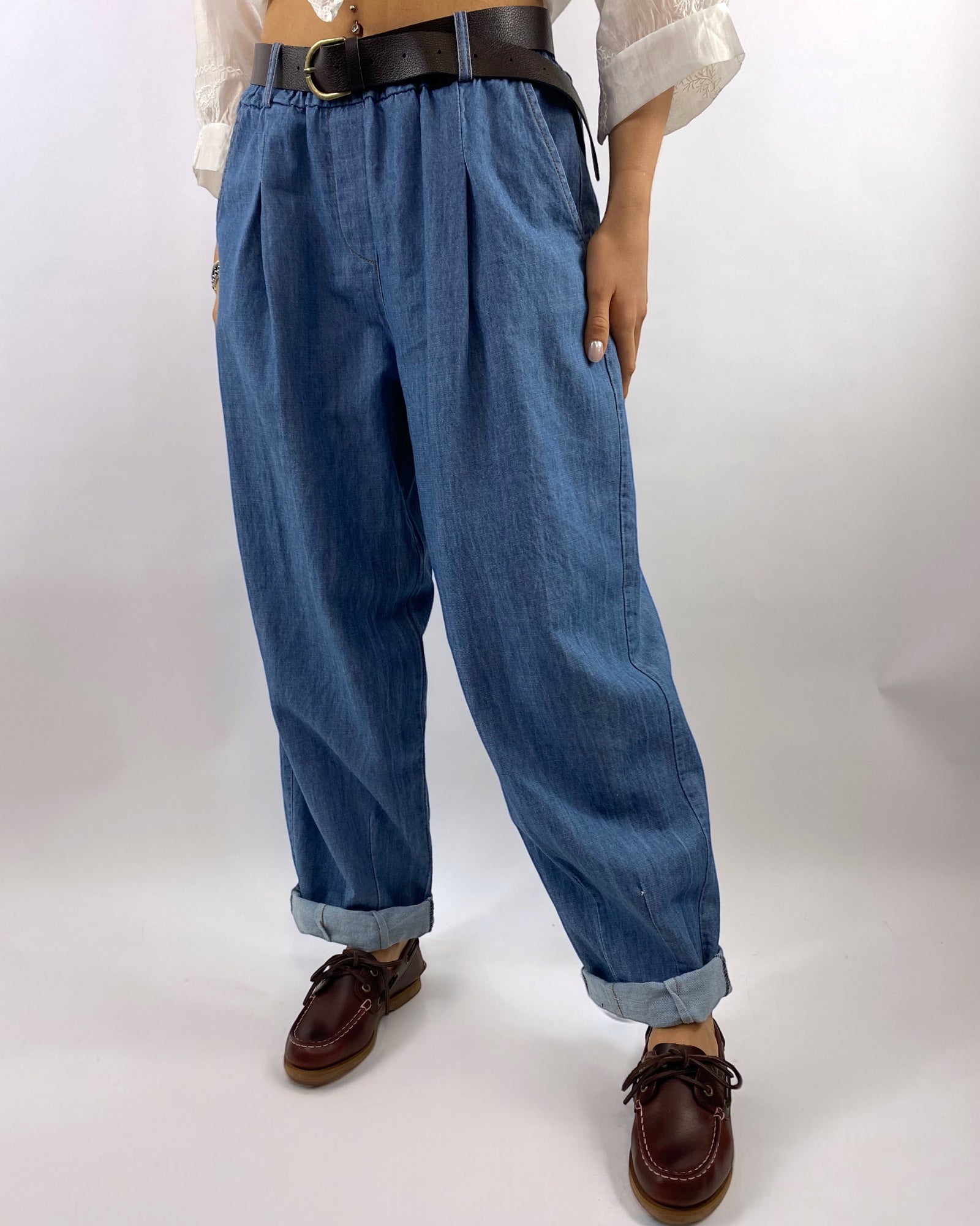 CECILE JEANS CON CINTURA