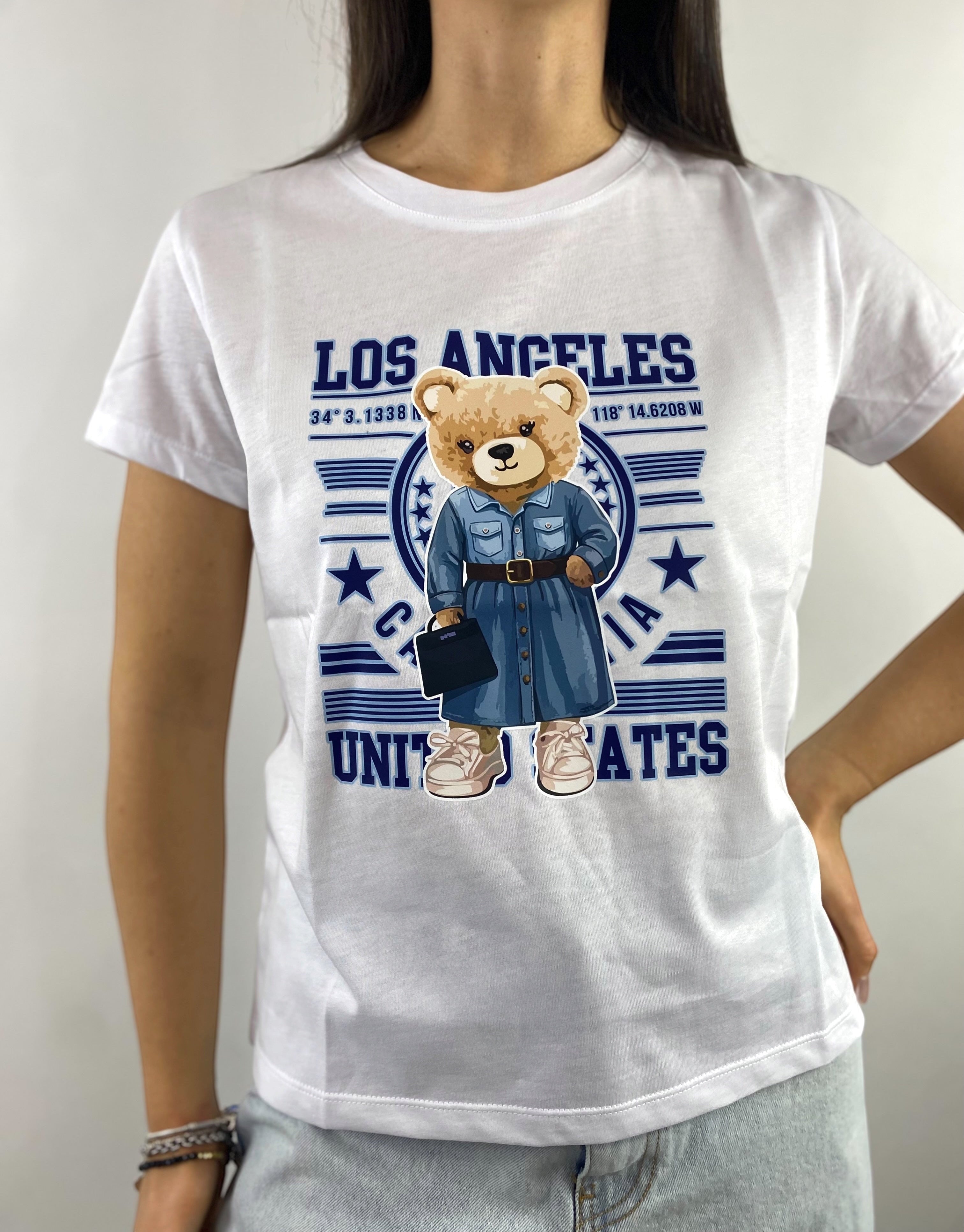 SUSY MIX T-SHIRT ORSETTO LATTE