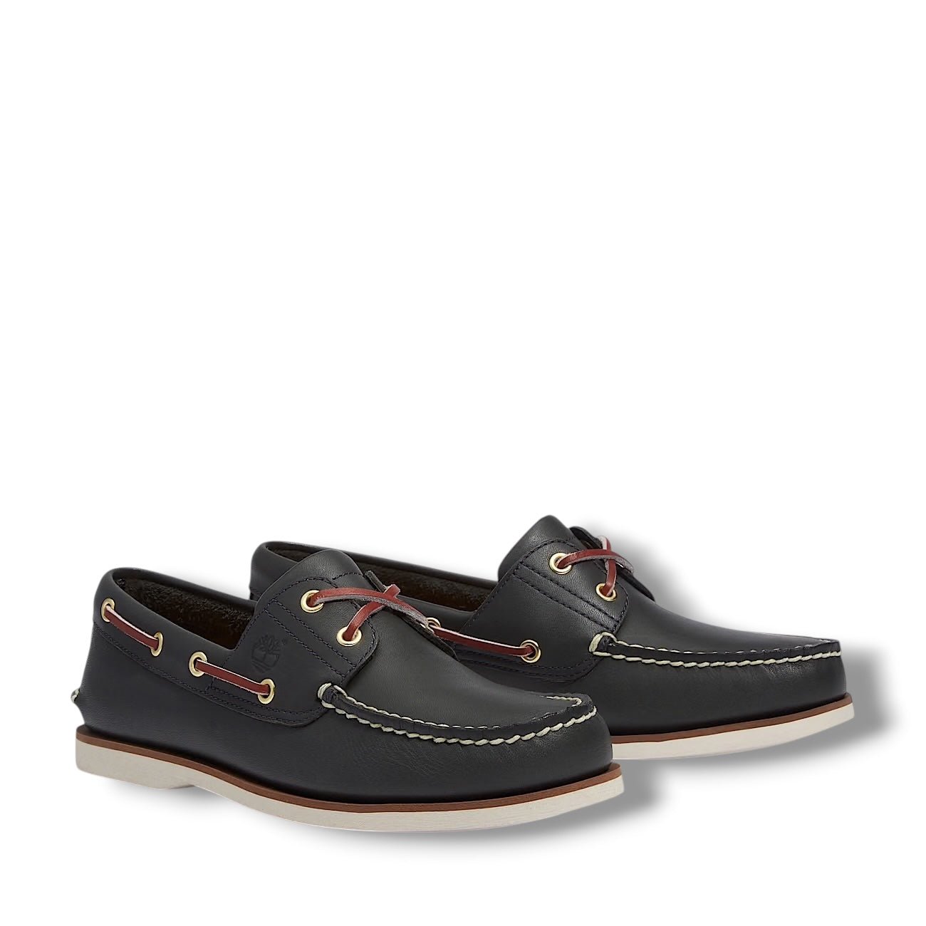 TIMBERLAND UOMO BARCA PELLE BLU