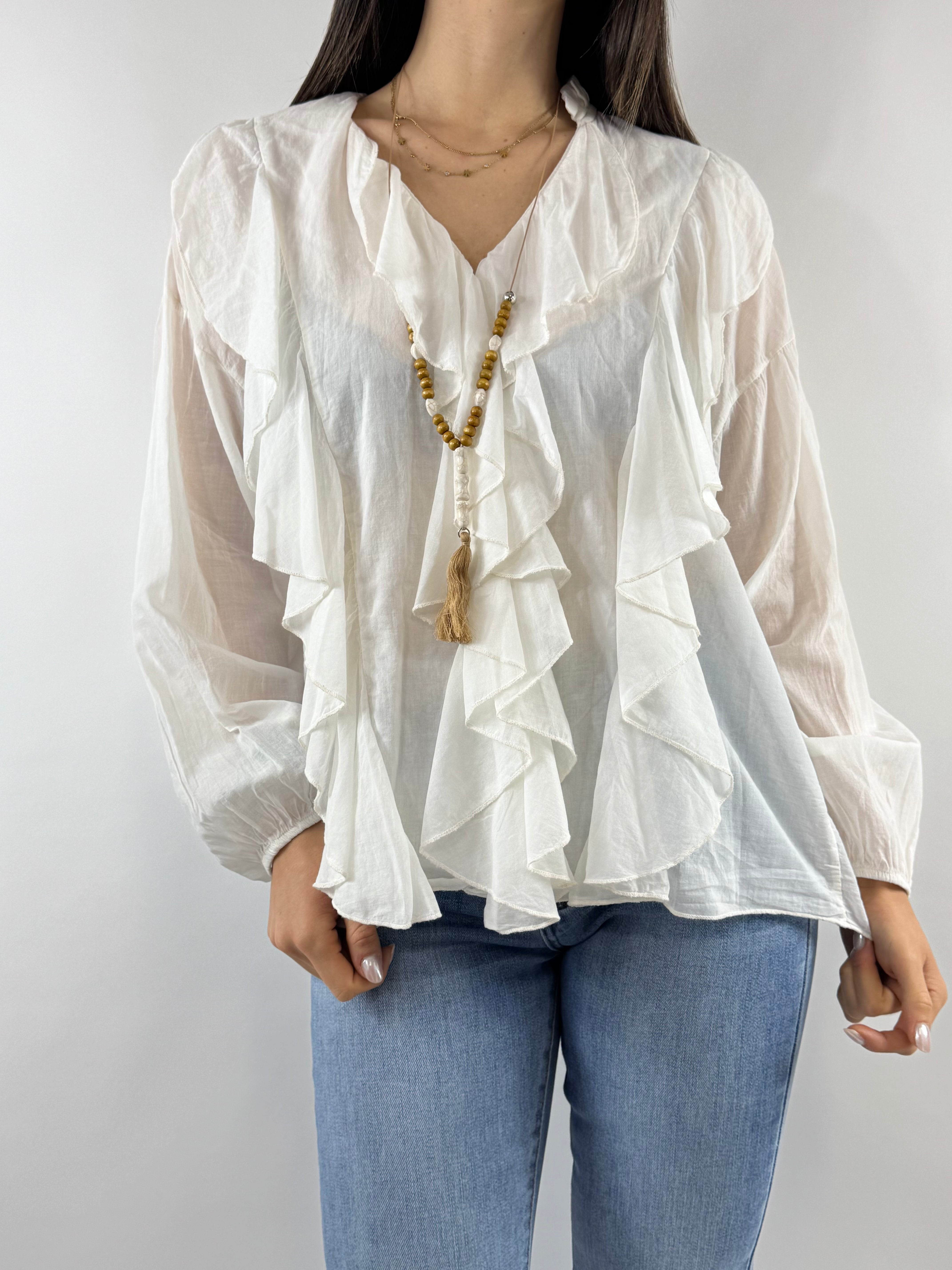 SUSY MIX CAMICIA CON COLLANA BURRO