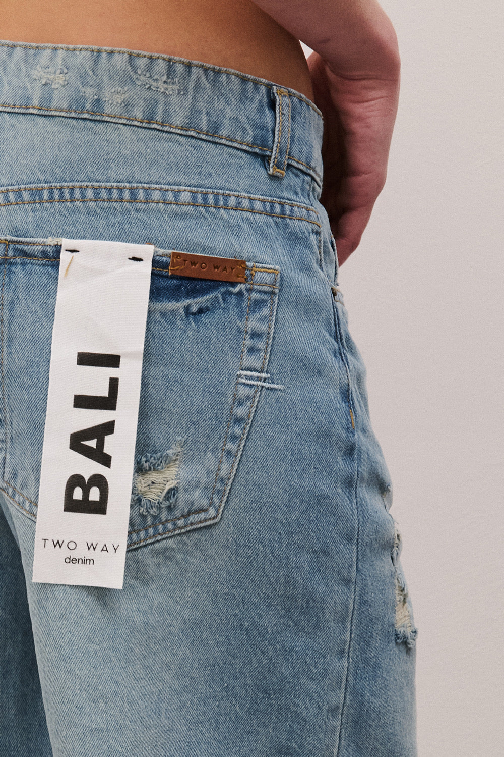 TWO WAY SHORTS BALI DENIM