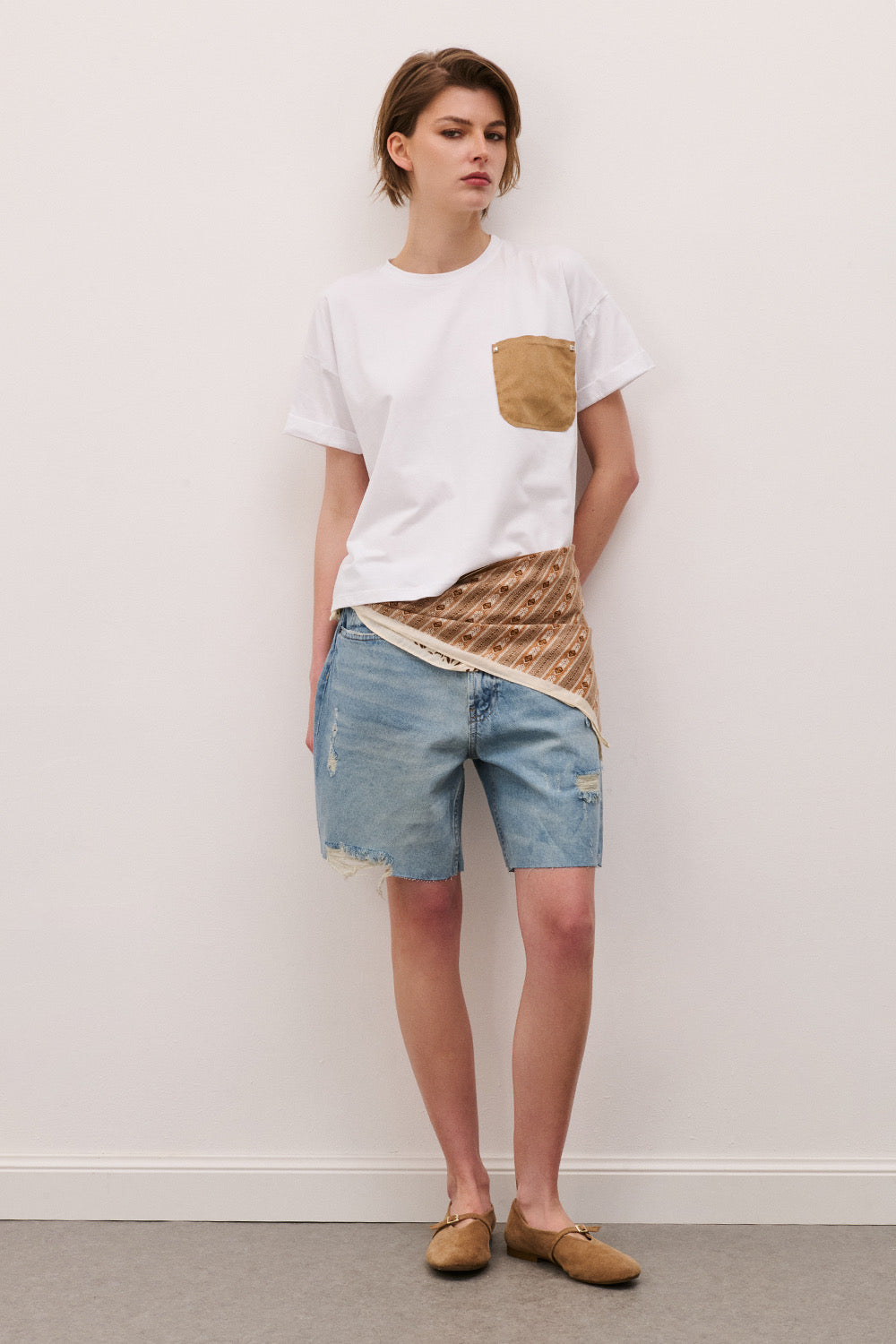 TWO WAY SHORTS BALI DENIM