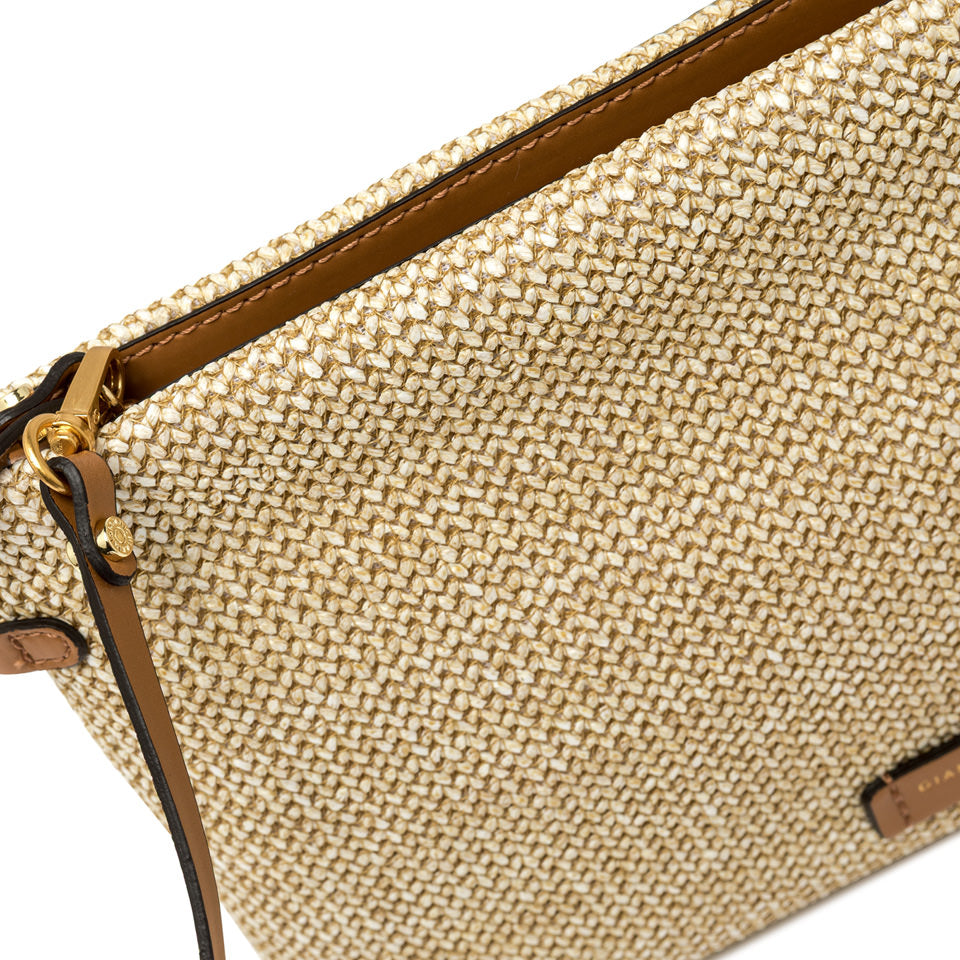GIANNI CHIARINI BORSA HERMY NATURALE CUOIO