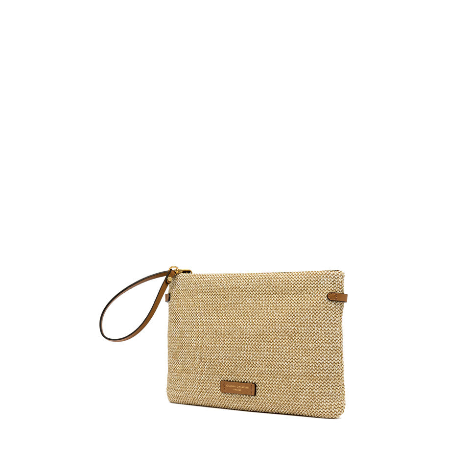 GIANNI CHIARINI BORSA HERMY NATURALE CUOIO