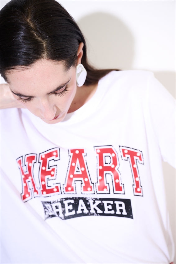 KIKISIX T-SHIRT ‘HEART BREAKER’