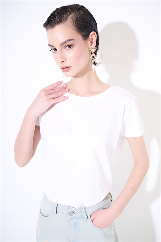 KIKISIX T-SHIRT PERLE