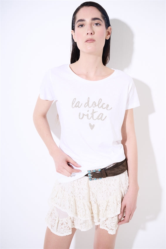 KIKISIX T-SHIRT LA DOLCE VITA