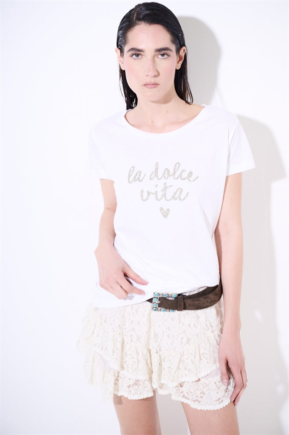 KIKISIX T-SHIRT LA DOLCE VITA