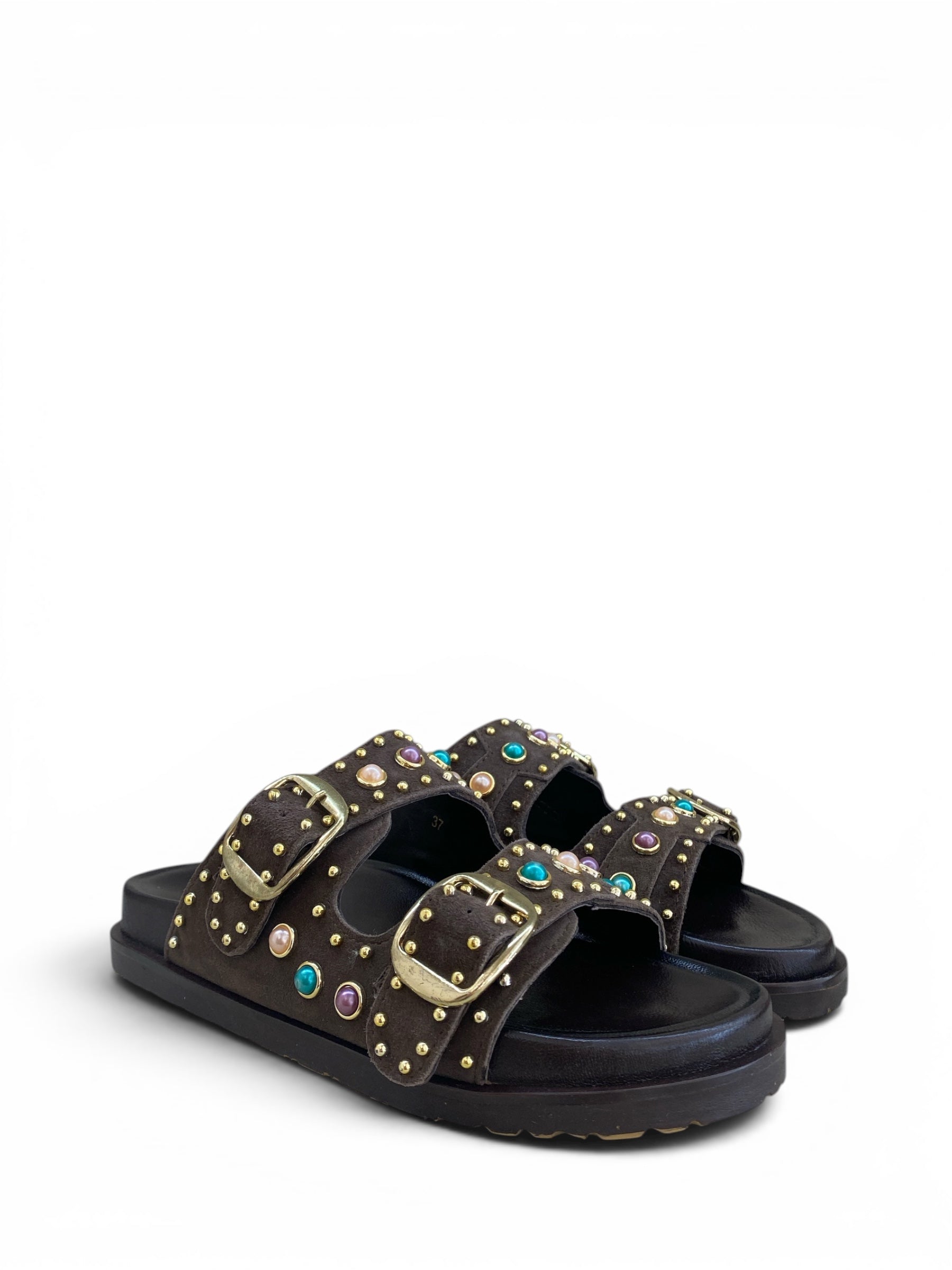 MOSAIC CIABATTA MORO CON BORCHIE E PERLE