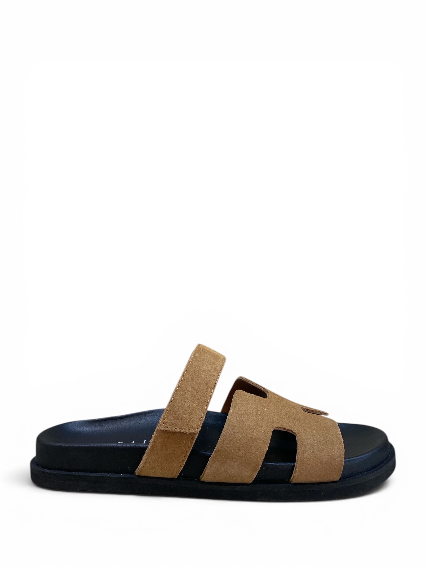 MOSAIC CIABATTA HERMES TAN BLACK