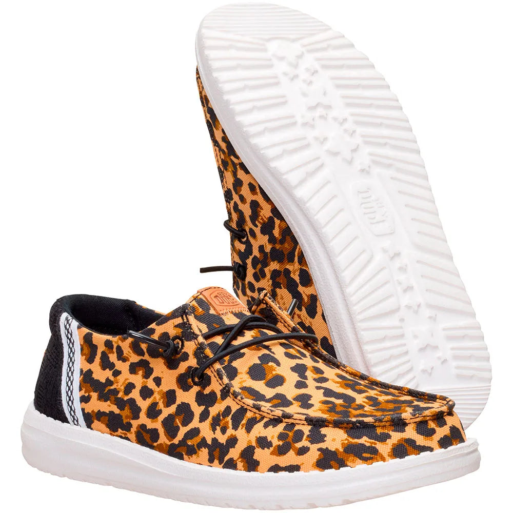 HEY DUDE WENDY WILDCAT LEOPARD
