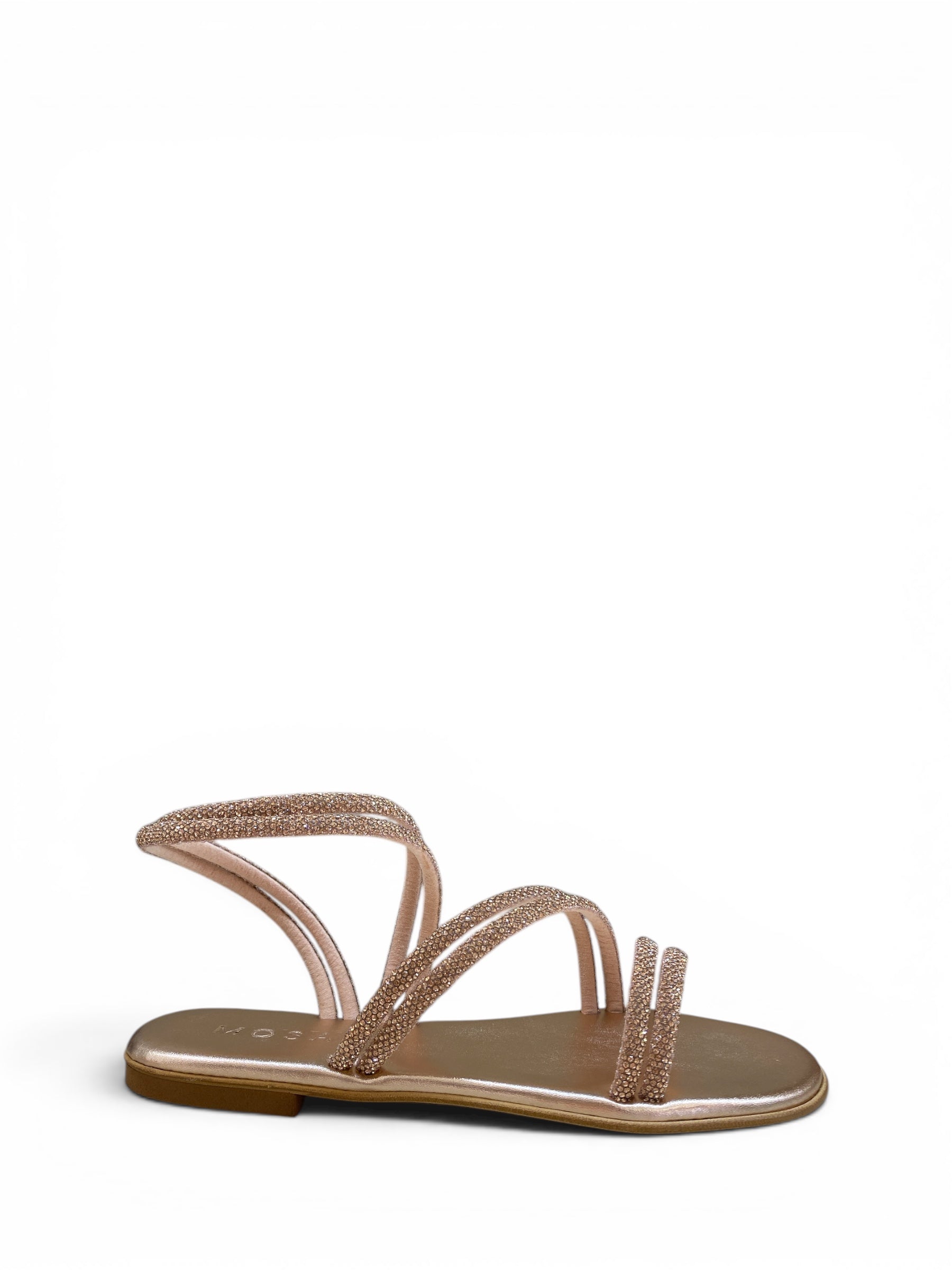 MOSAIC SANDALO STRASS ROSE GOLD