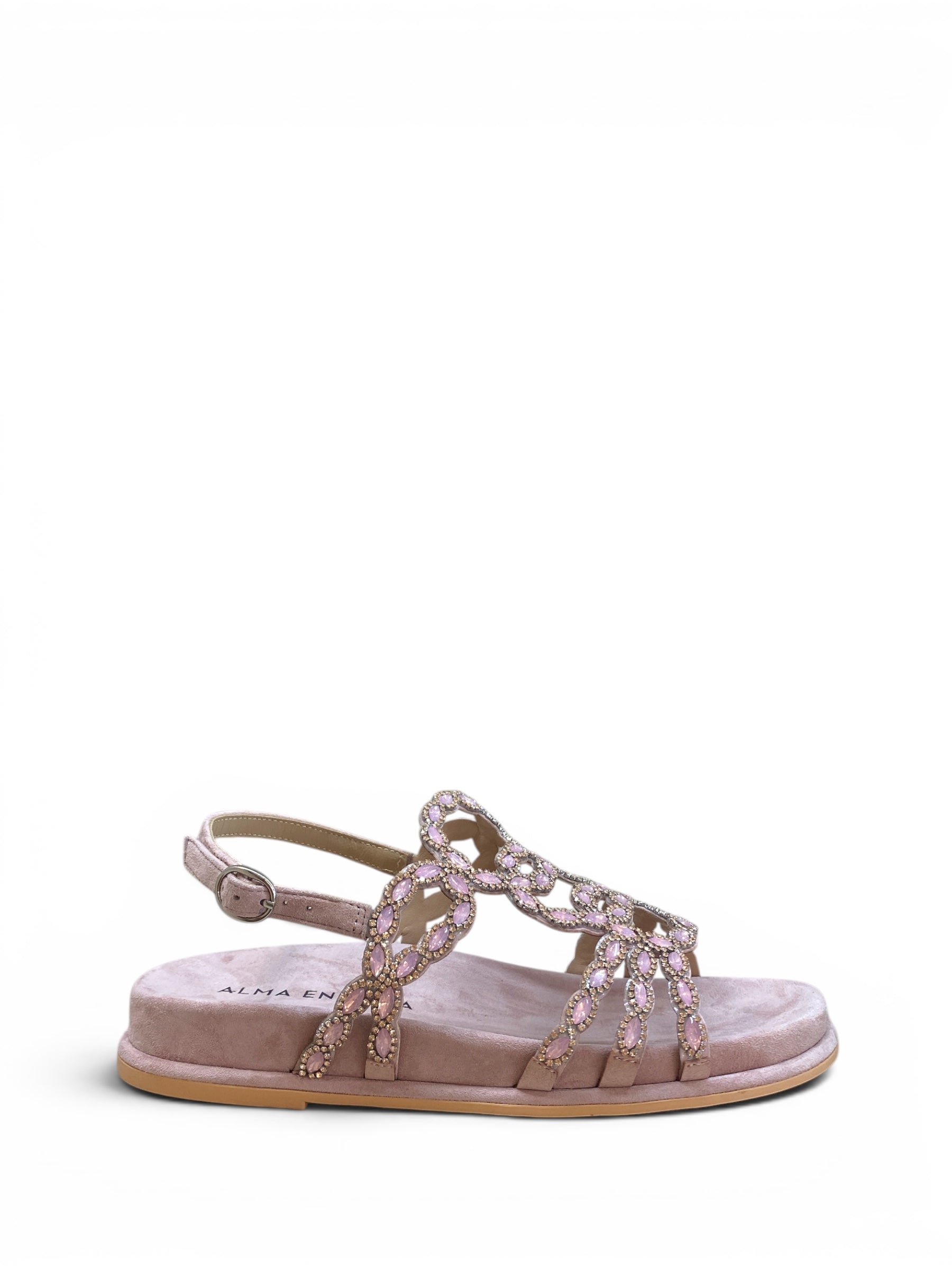 ALMA EN PENA SANDALO ROSA STRASS