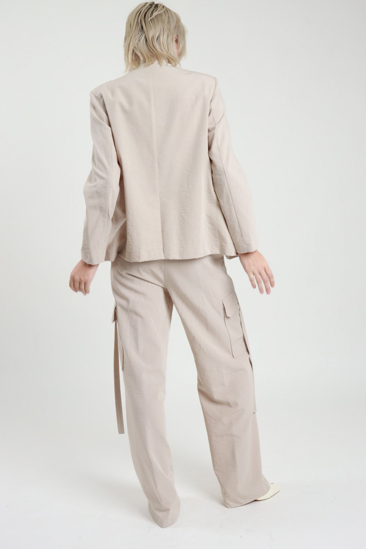 SUSY MIX PANTALONE CARGO BEIGE