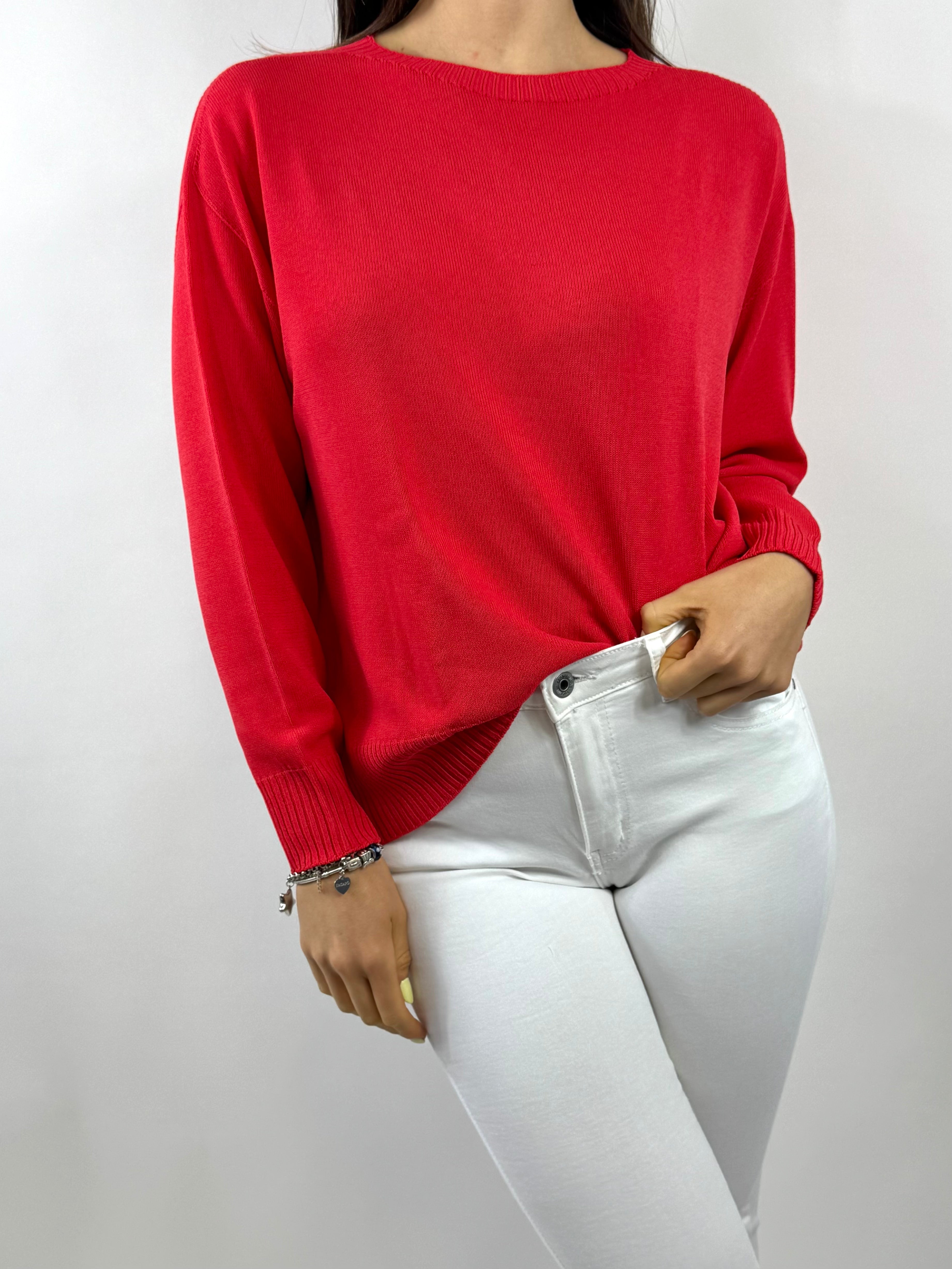 SUSY MIX MAGLIONCINO ROSSO