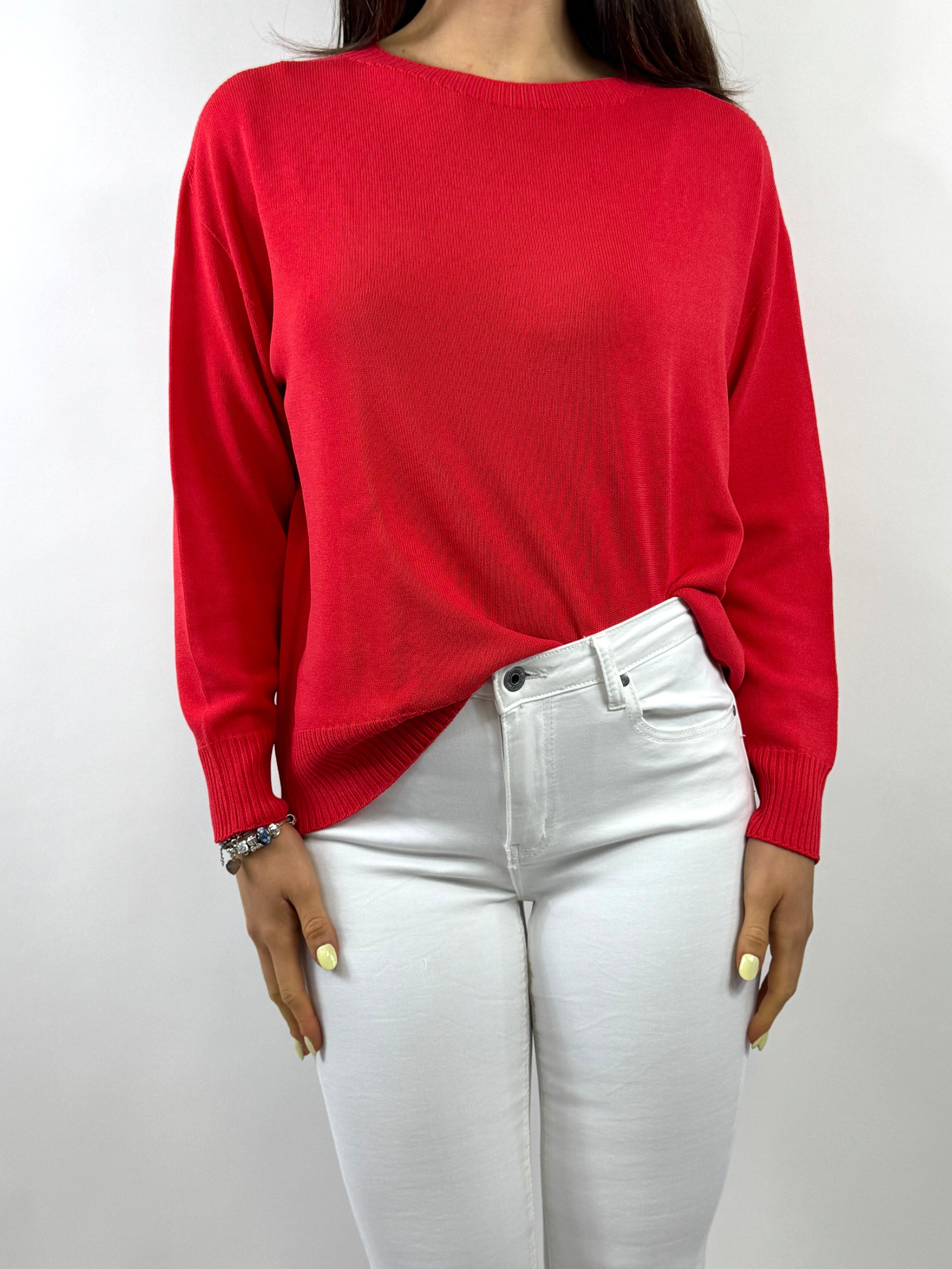SUSY MIX MAGLIONCINO ROSSO