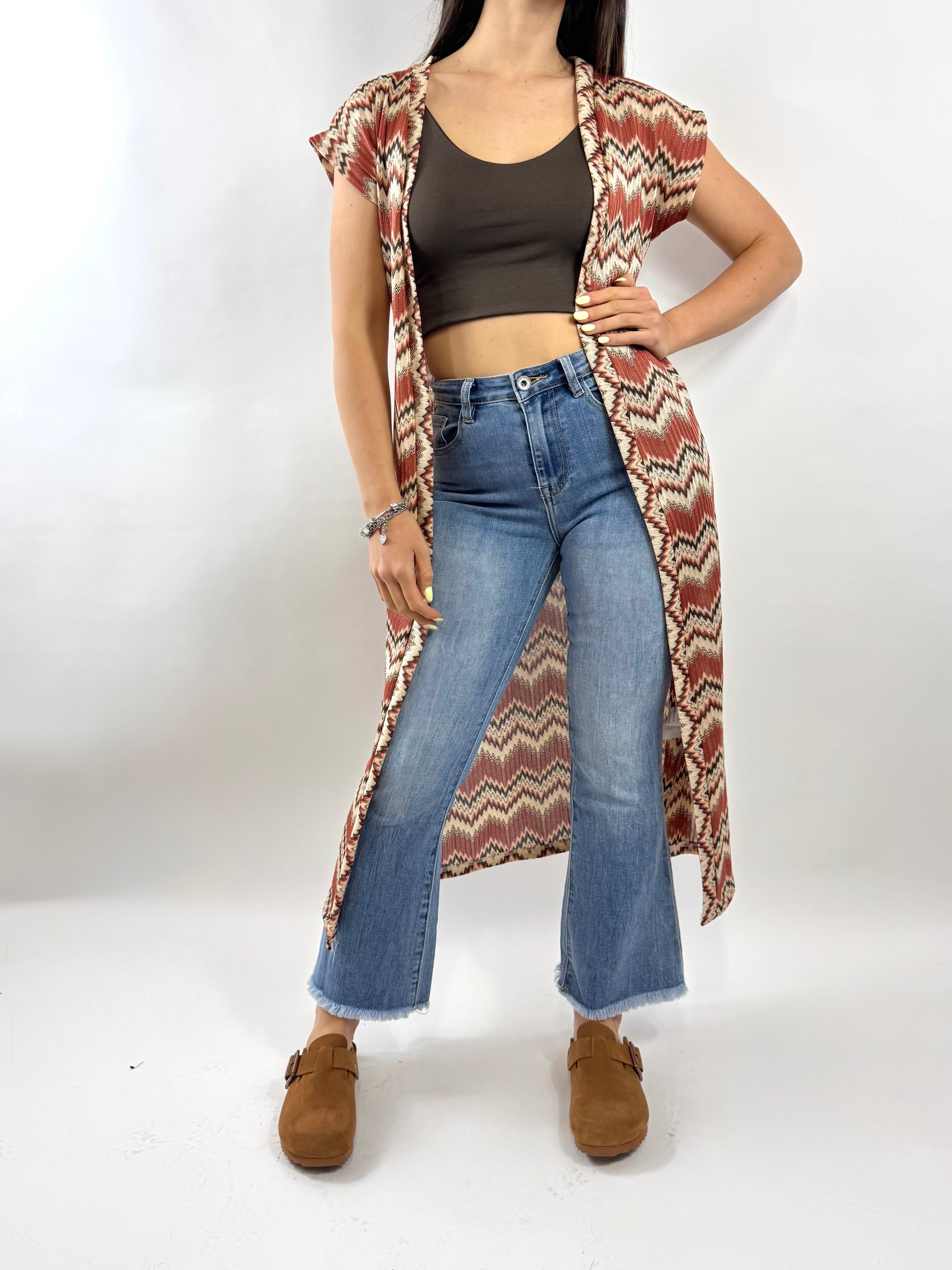 SUSYMIX GILET LUNGO FANTASIA MISSONI