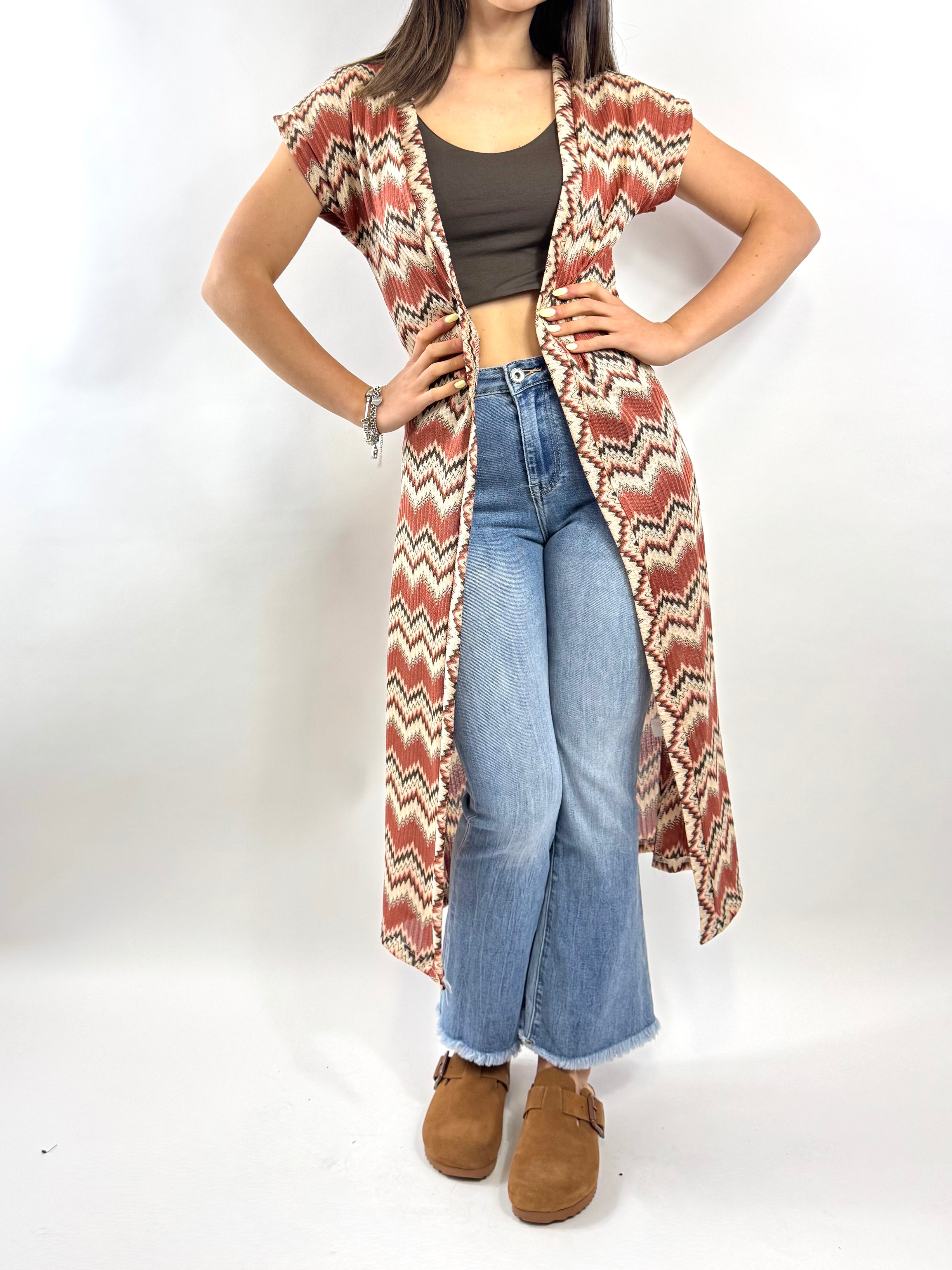 SUSYMIX GILET LUNGO FANTASIA MISSONI
