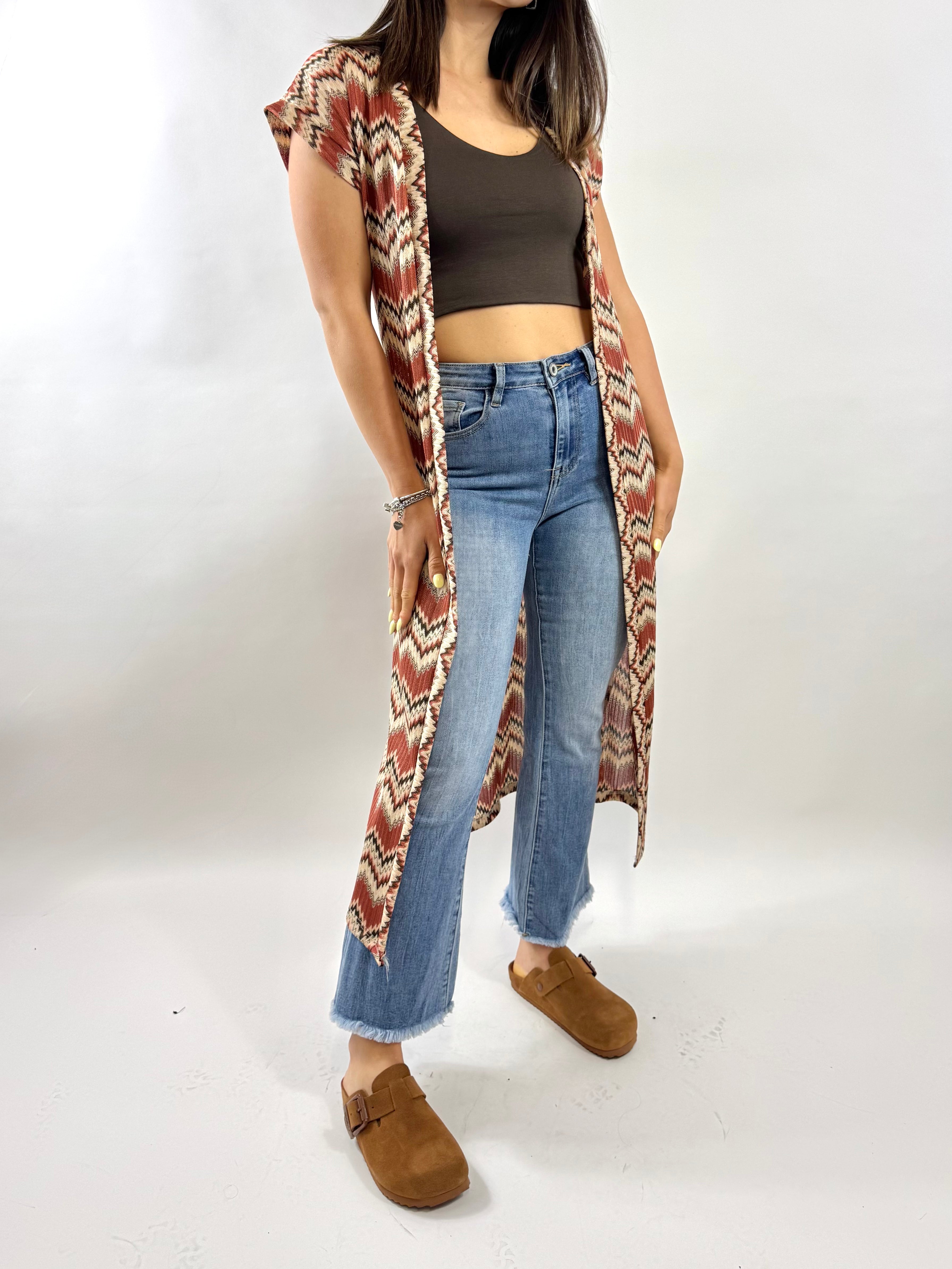 SUSYMIX GILET LUNGO FANTASIA MISSONI