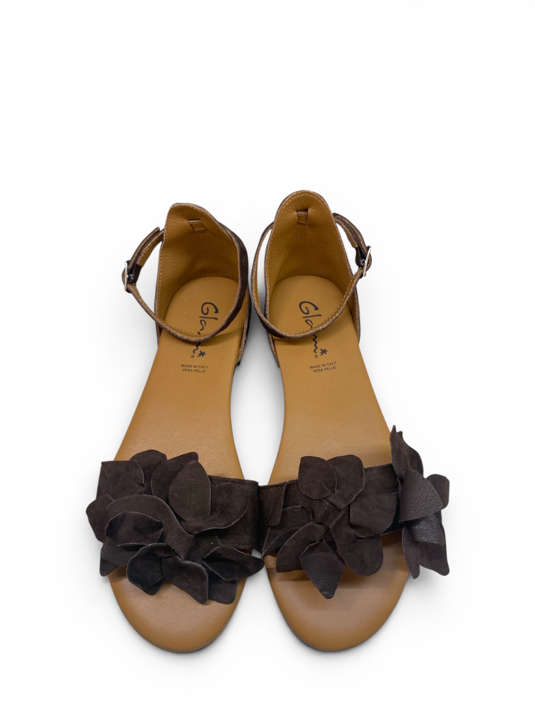 GLAM SANDALO FIORE TESTA DI MORO