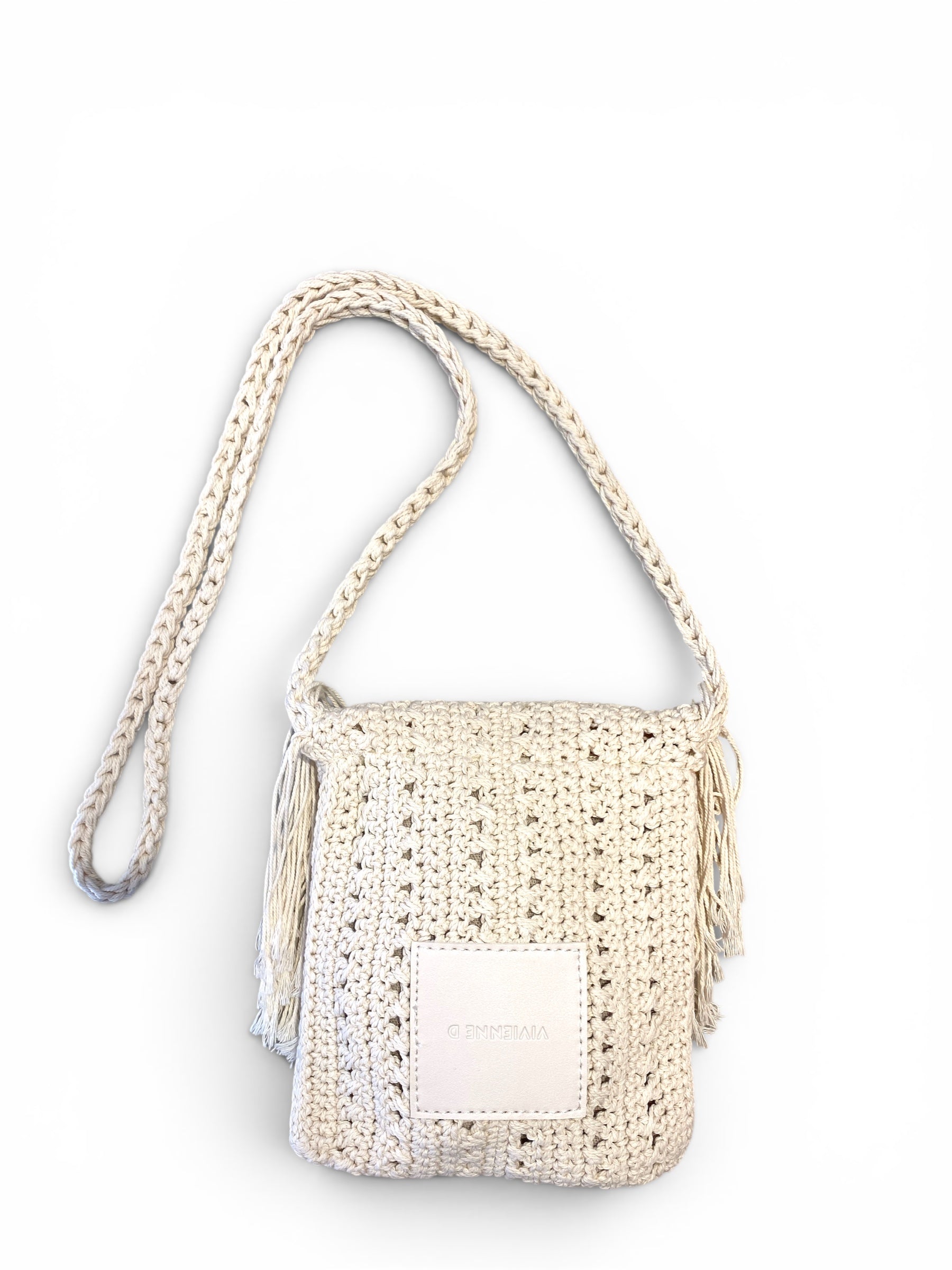 VIVIENNE D BORSA MINI BIANCA