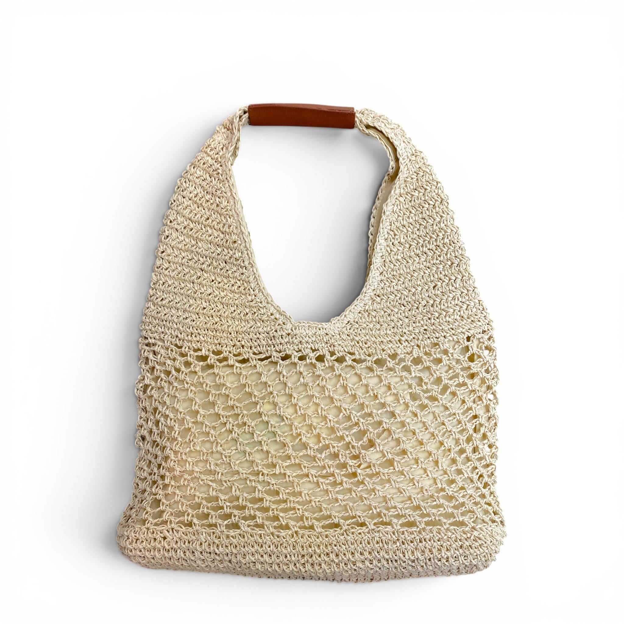 SUSY MIX SHOPPER RAFIA BEIGE