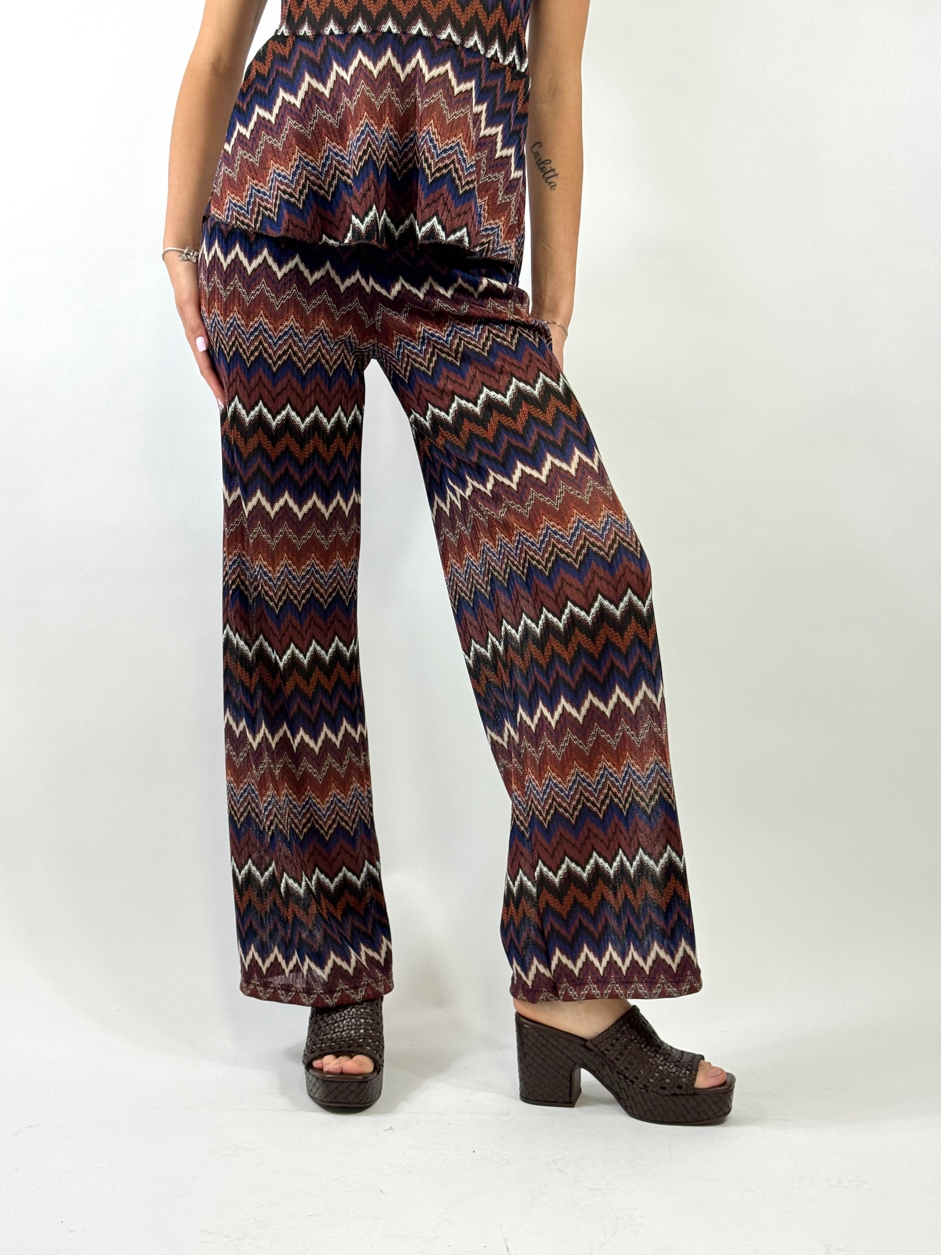 SUSY MIX PANTALONE FANTASIA MISSONI