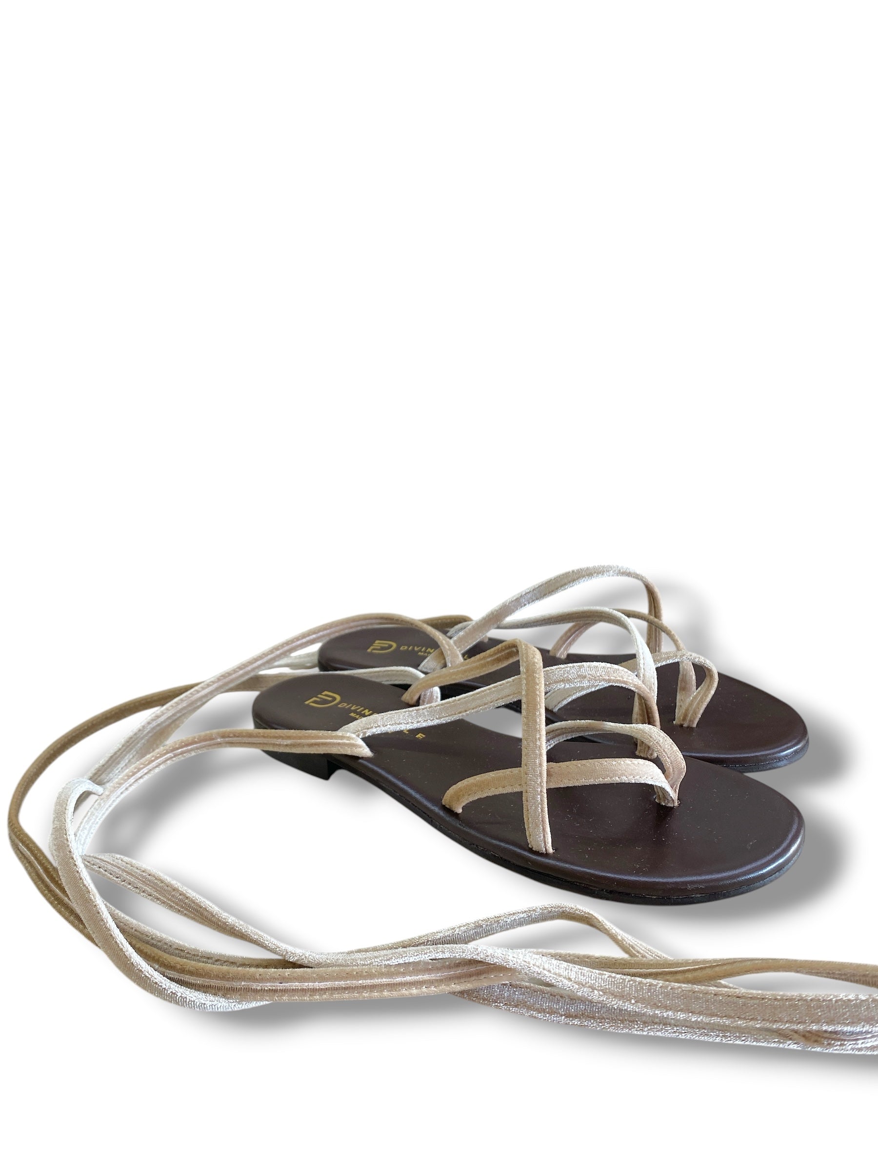 DIVINE FOLLIE SANDALI SCHIAVA BEIGE
