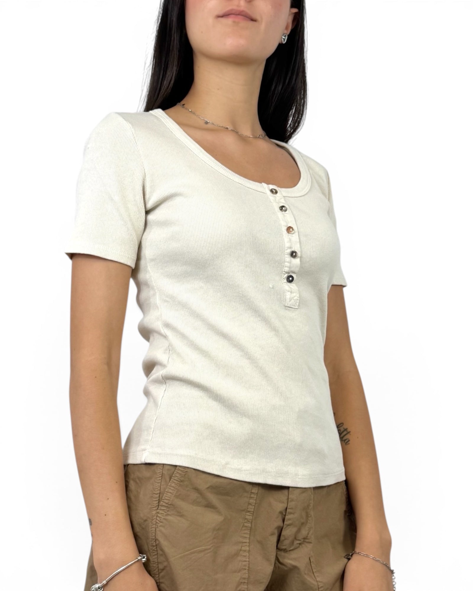 SUSY MIX MAGLIA SERAFINO BURRO