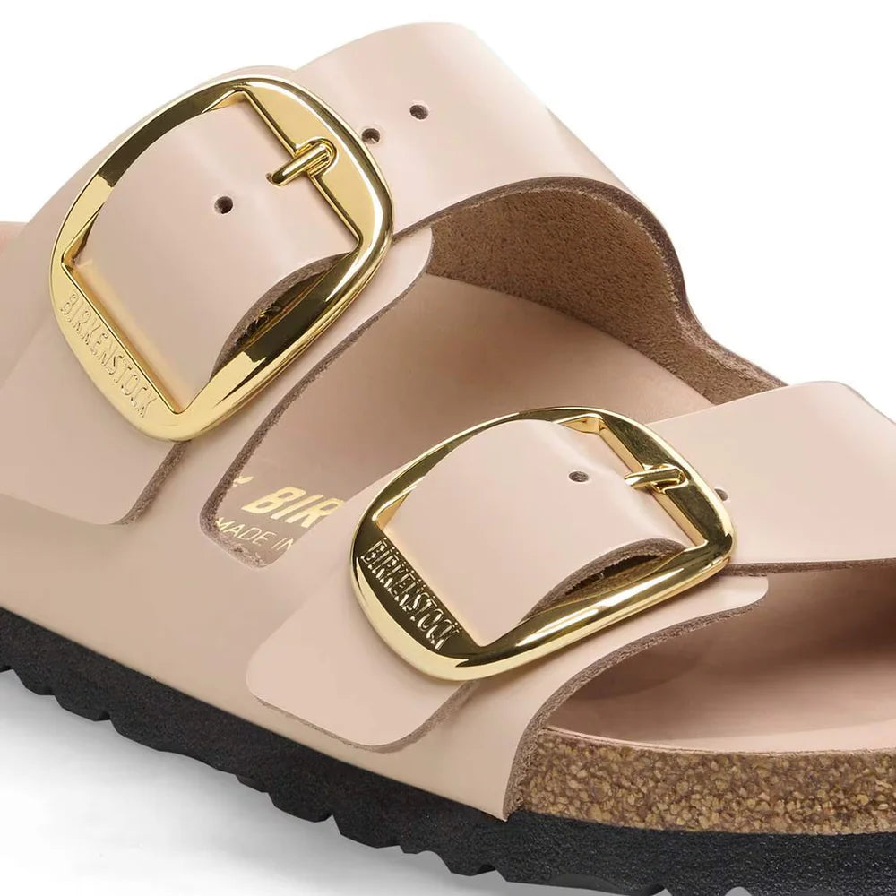 BIRKENSTOCK ARIZONA HIGH SHINE NEW BEIGE