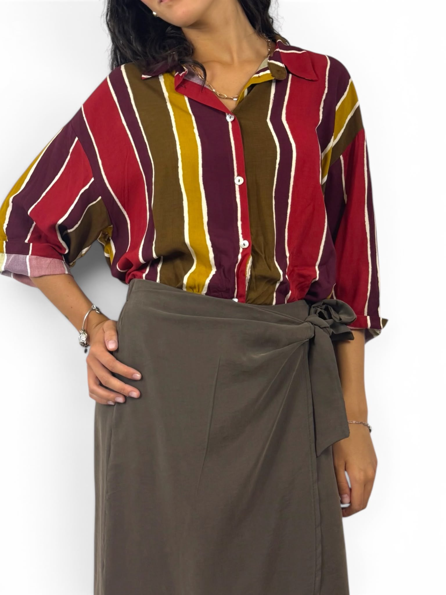 SUSY MIX CAMICIA VINO